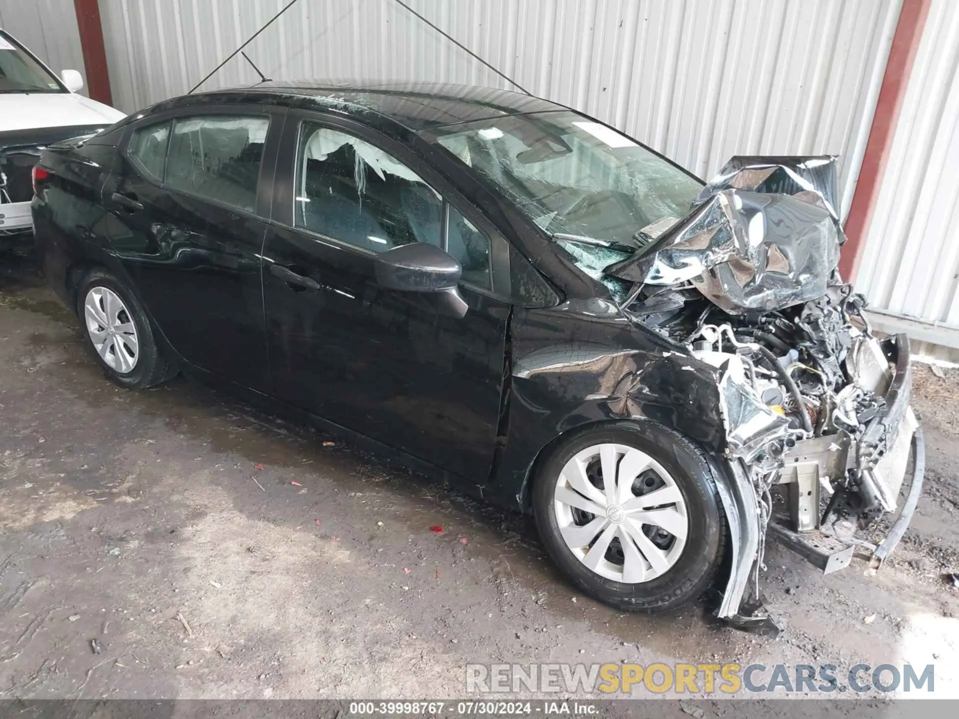 1 Photograph of a damaged car 3N1CN8DV4ML805837 NISSAN VERSA 2021