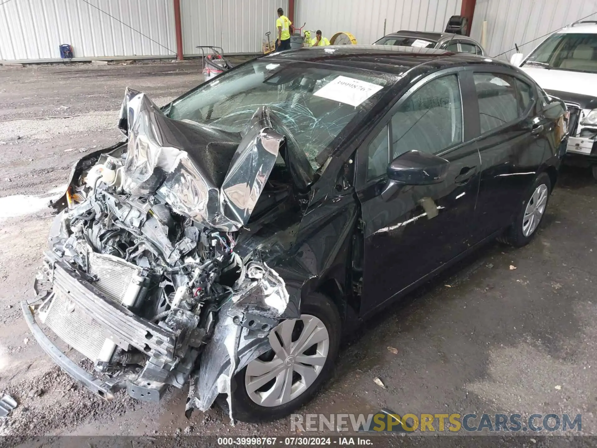 2 Photograph of a damaged car 3N1CN8DV4ML805837 NISSAN VERSA 2021
