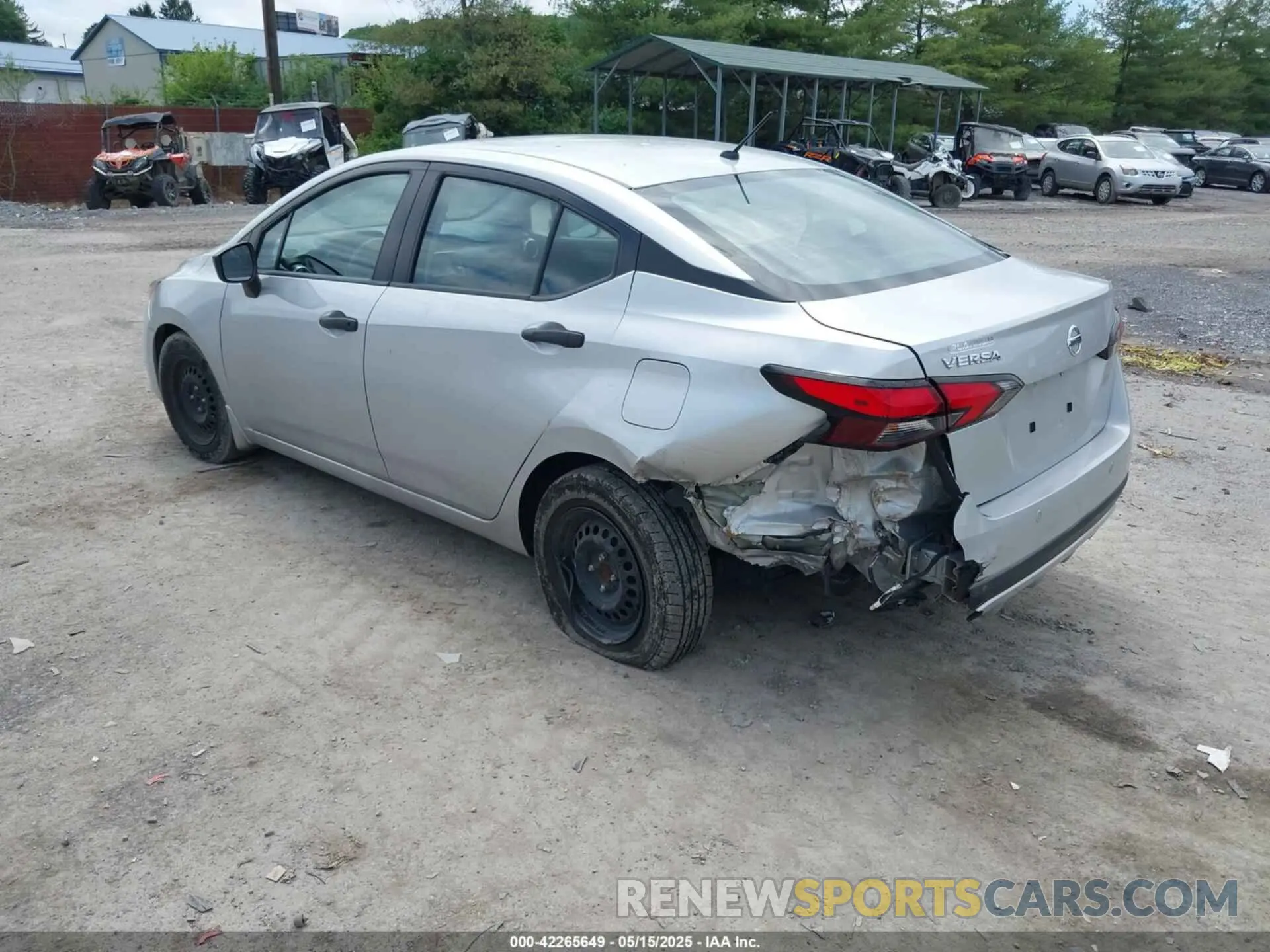 3 Photograph of a damaged car 3N1CN8DV4ML809483 NISSAN VERSA 2021