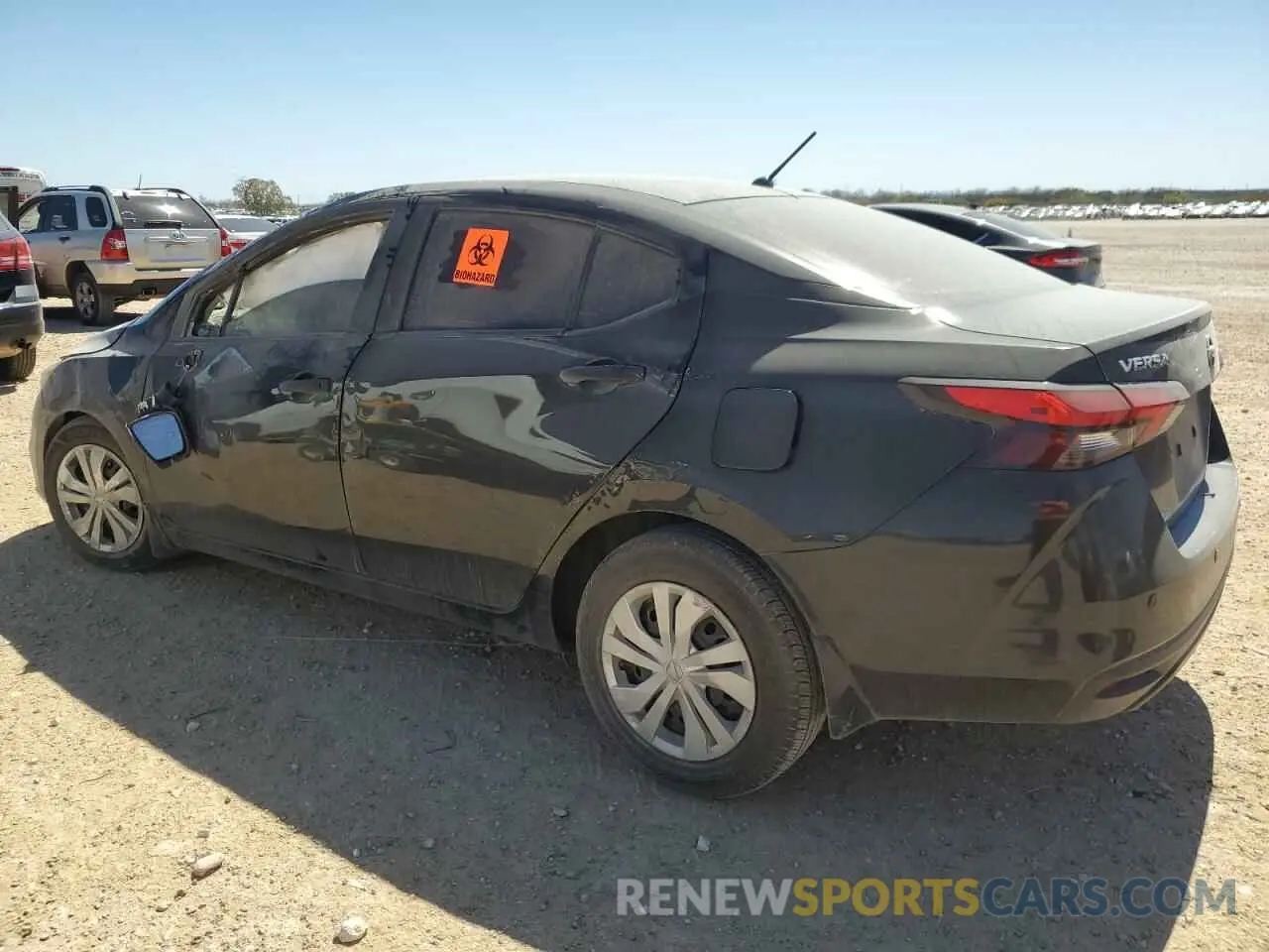 2 Photograph of a damaged car 3N1CN8DV4ML822119 NISSAN VERSA 2021