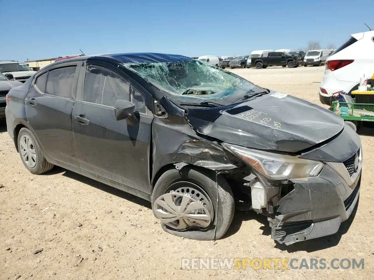 4 Photograph of a damaged car 3N1CN8DV4ML822119 NISSAN VERSA 2021