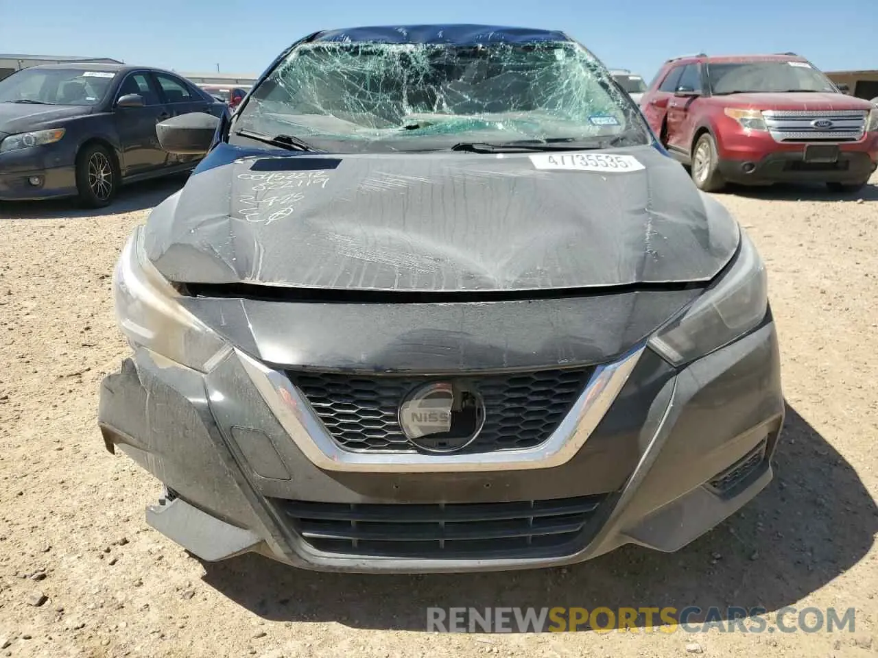 5 Photograph of a damaged car 3N1CN8DV4ML822119 NISSAN VERSA 2021