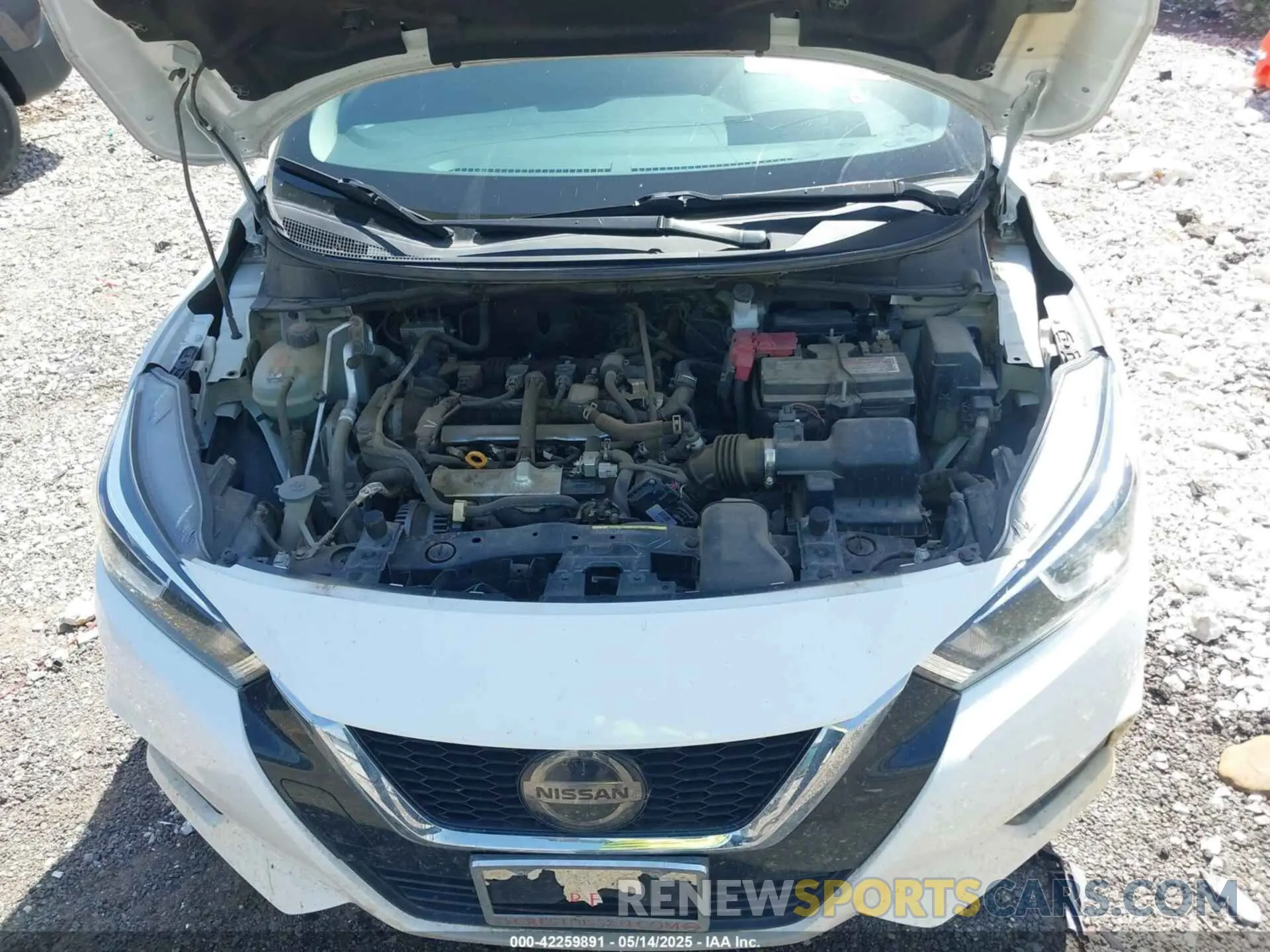 10 Photograph of a damaged car 3N1CN8DV4ML855170 NISSAN VERSA 2021