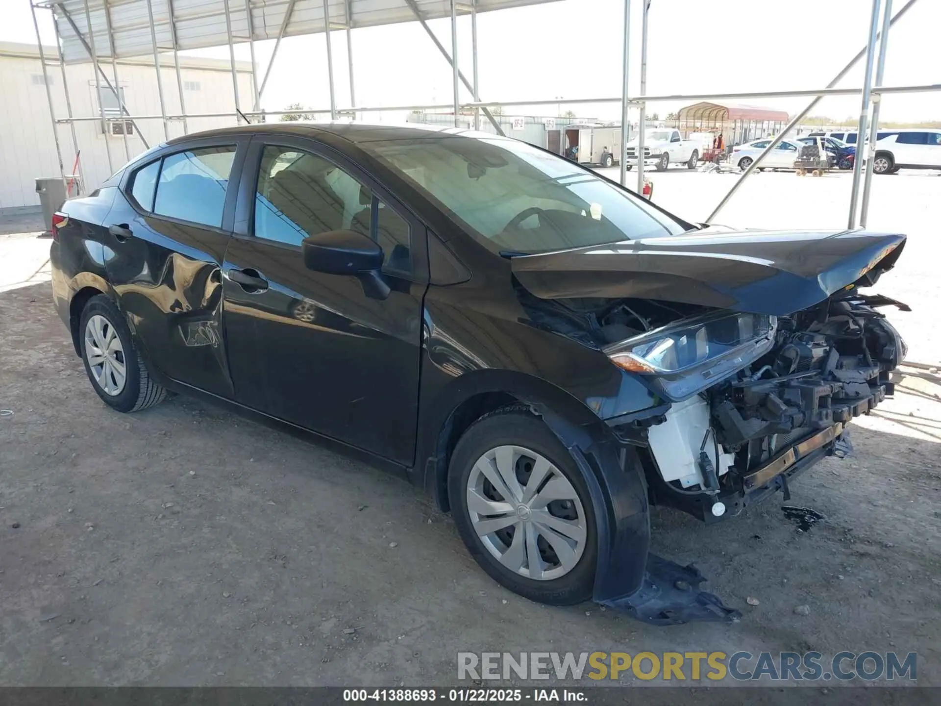 1 Photograph of a damaged car 3N1CN8DV4ML904089 NISSAN VERSA 2021