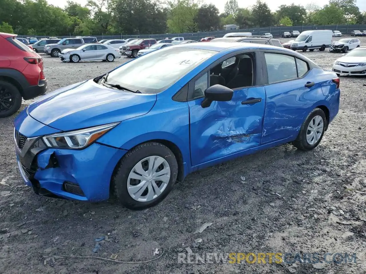 1 Photograph of a damaged car 3N1CN8DV4ML905260 NISSAN VERSA 2021