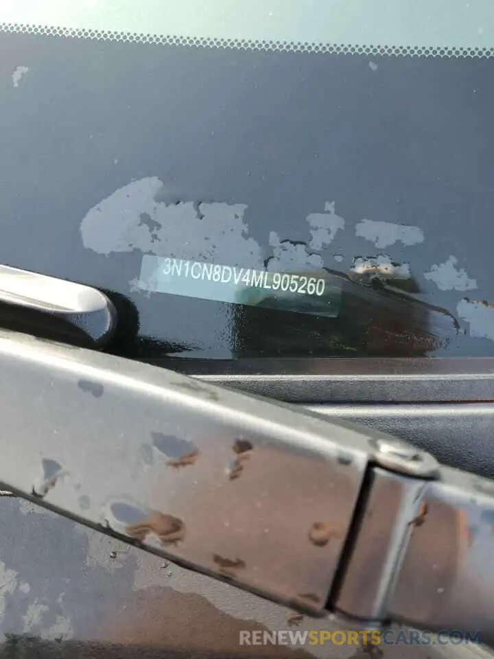 12 Photograph of a damaged car 3N1CN8DV4ML905260 NISSAN VERSA 2021