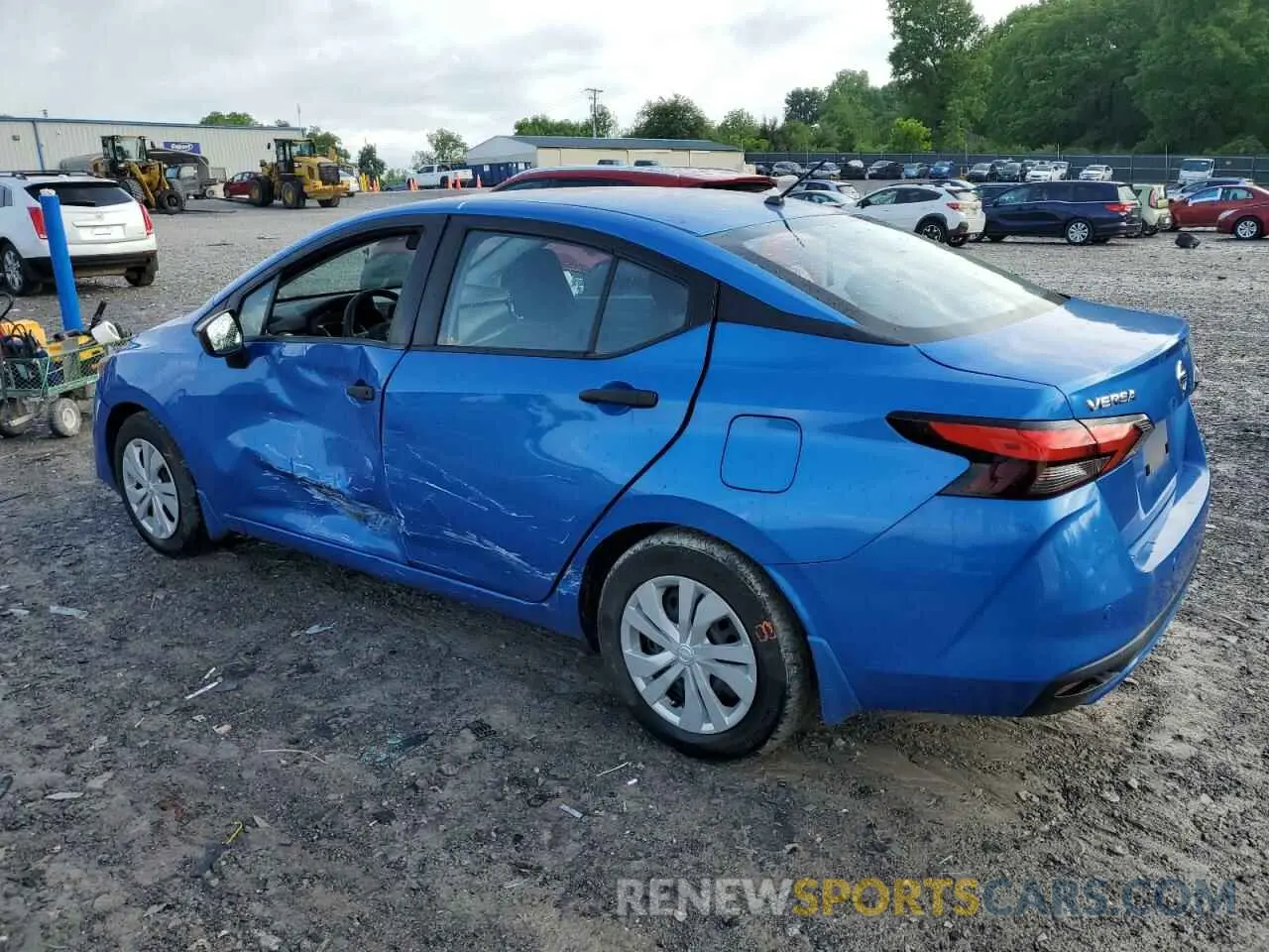 2 Photograph of a damaged car 3N1CN8DV4ML905260 NISSAN VERSA 2021