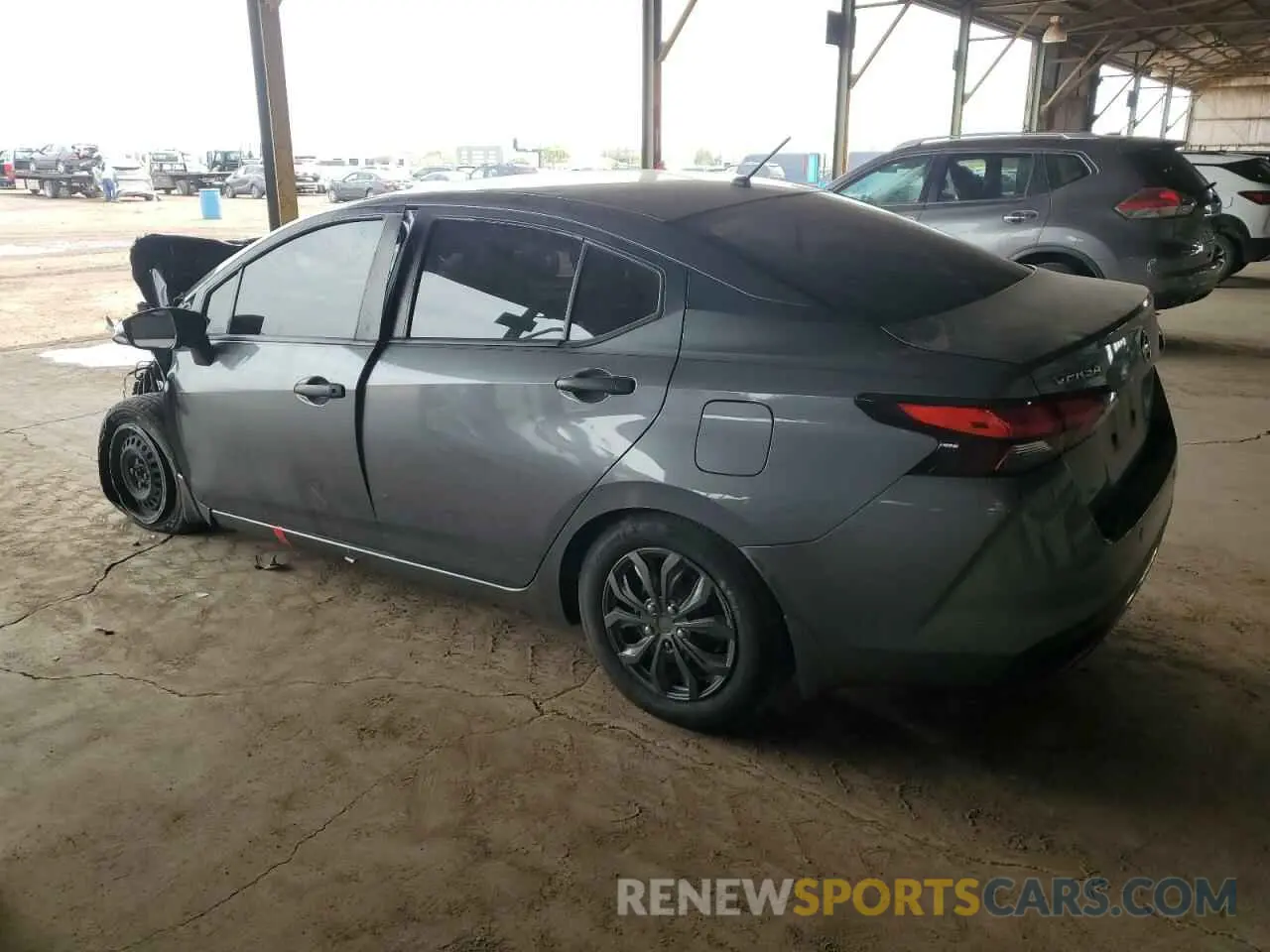 2 Photograph of a damaged car 3N1CN8DV4ML908417 NISSAN VERSA 2021