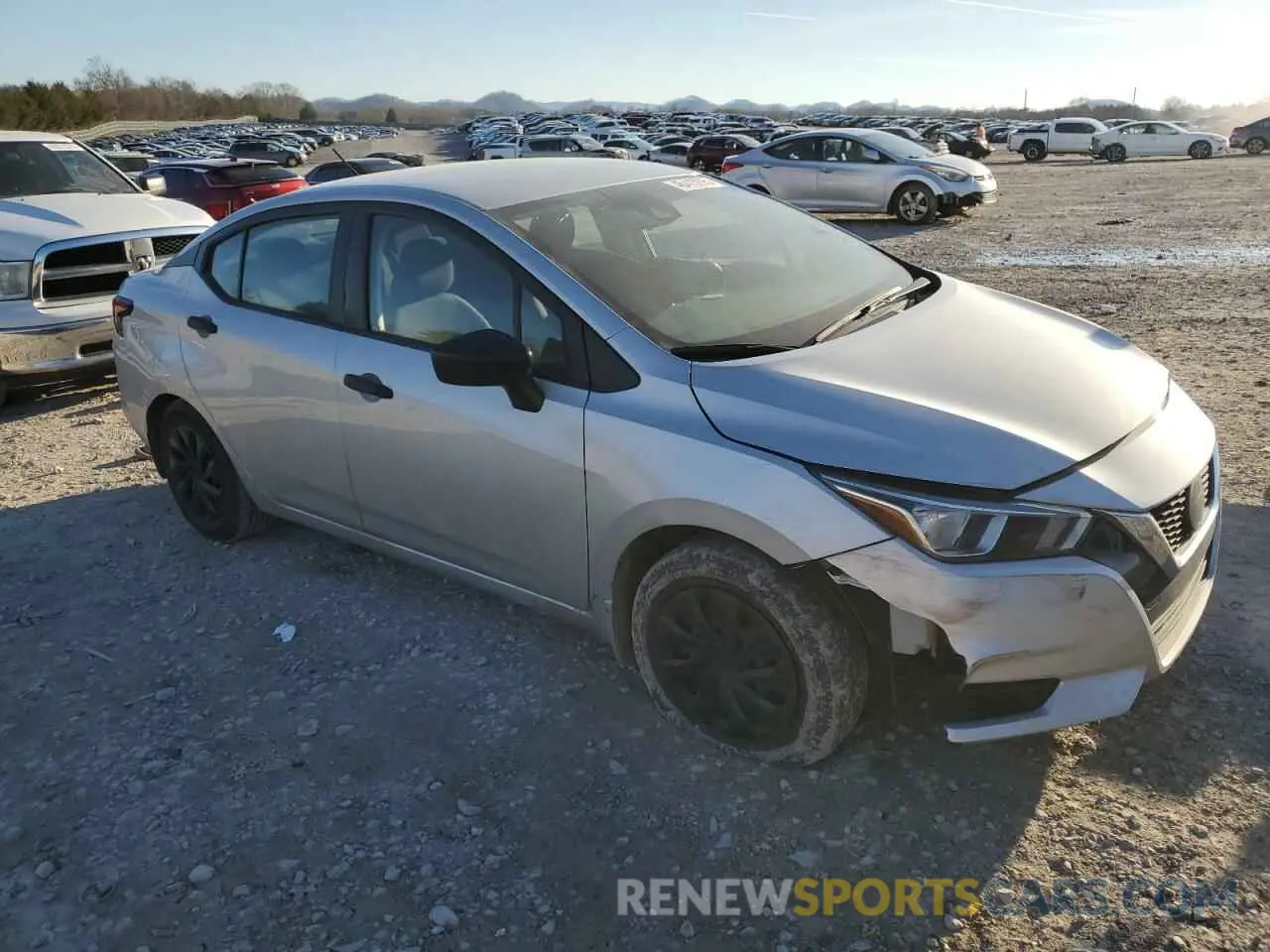 4 Photograph of a damaged car 3N1CN8DV5ML810738 NISSAN VERSA 2021