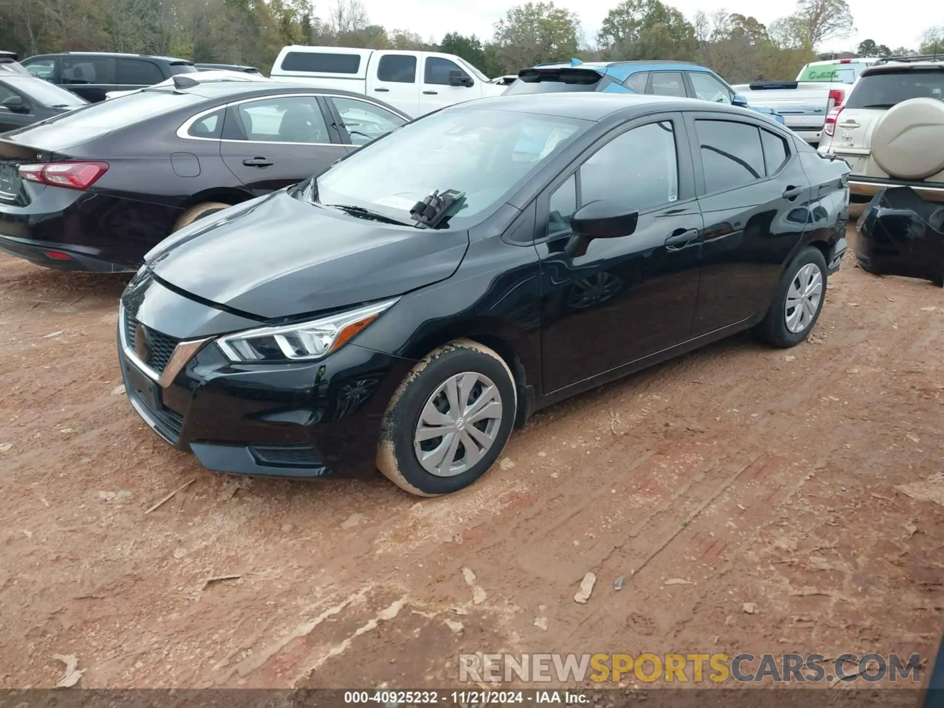 2 Photograph of a damaged car 3N1CN8DV5ML812117 NISSAN VERSA 2021