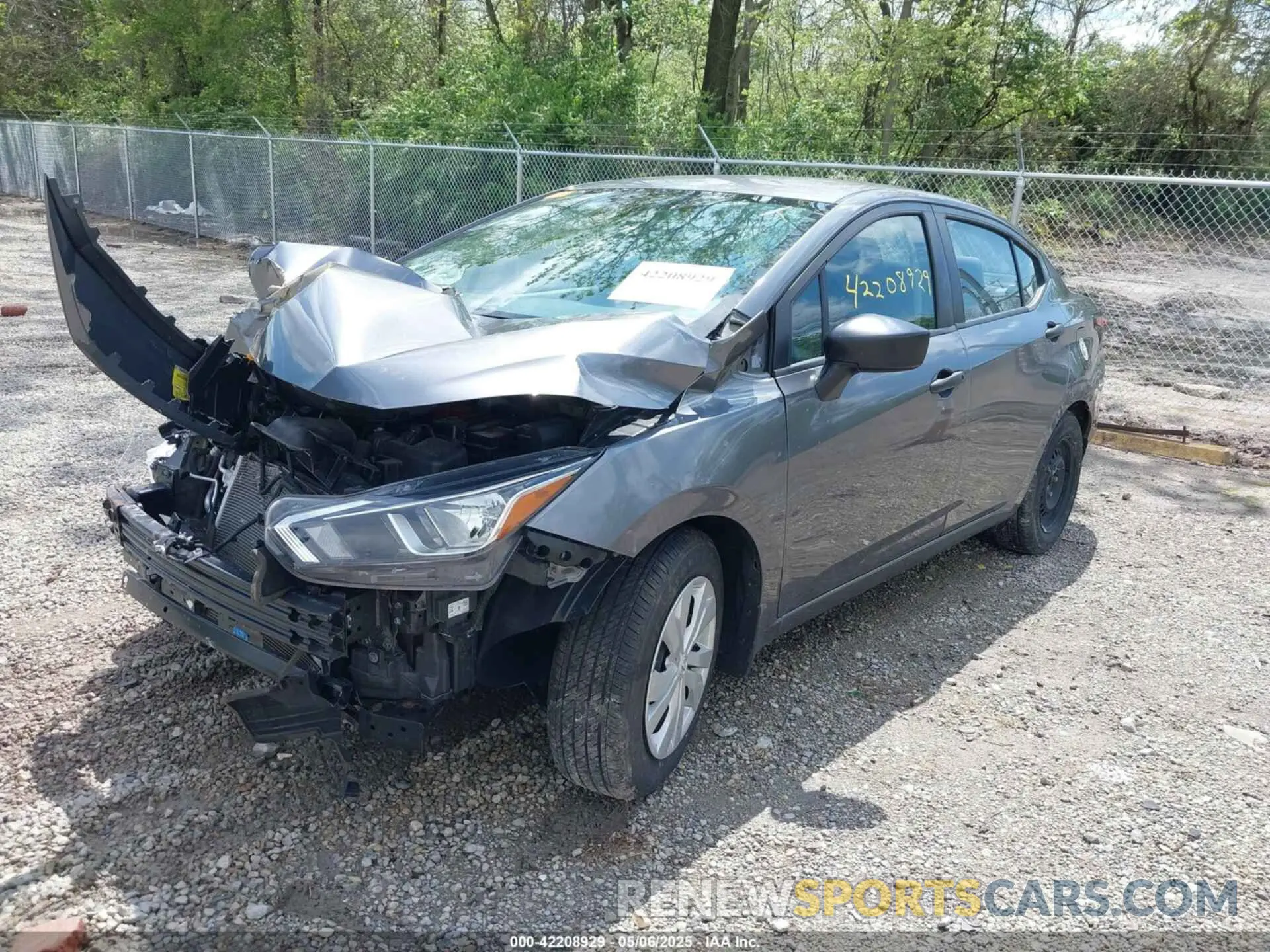2 Photograph of a damaged car 3N1CN8DV5ML897136 NISSAN VERSA 2021