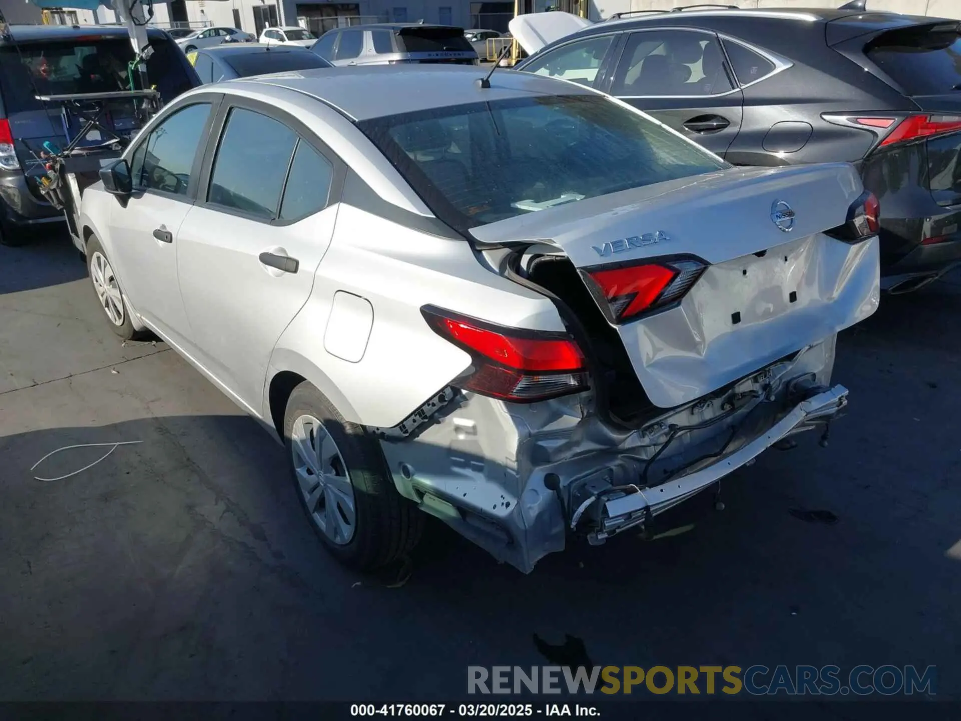 3 Photograph of a damaged car 3N1CN8DV5ML911312 NISSAN VERSA 2021
