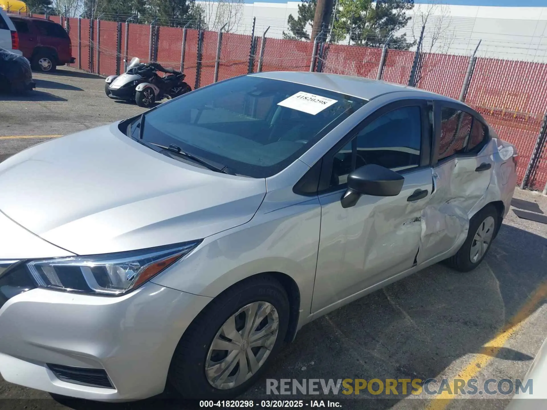 14 Photograph of a damaged car 3N1CN8DV5ML924237 NISSAN VERSA 2021