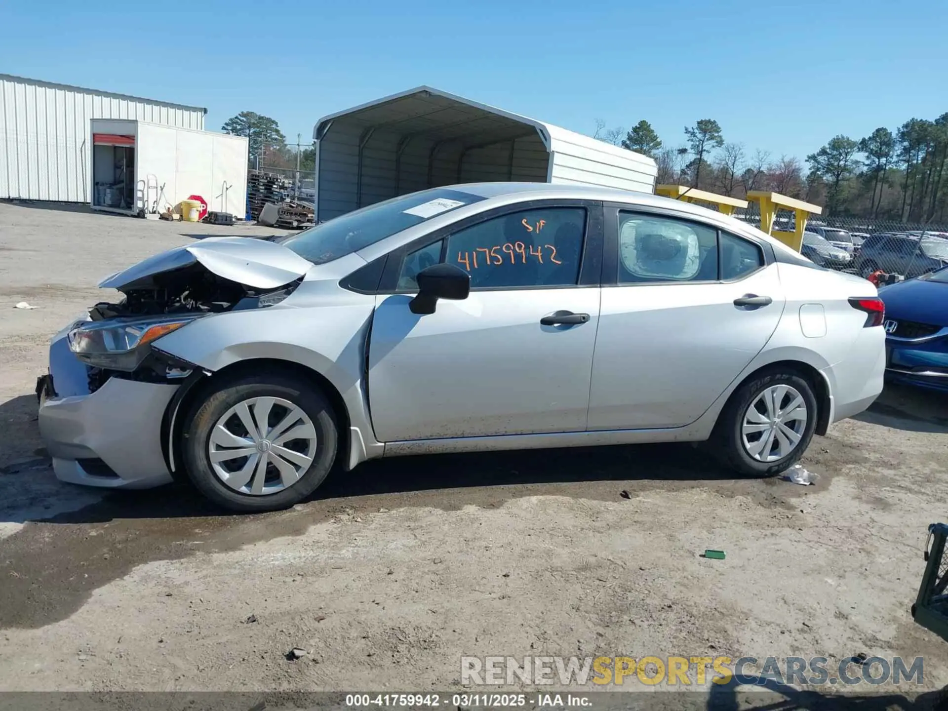 14 Photograph of a damaged car 3N1CN8DV6ML807301 NISSAN VERSA 2021