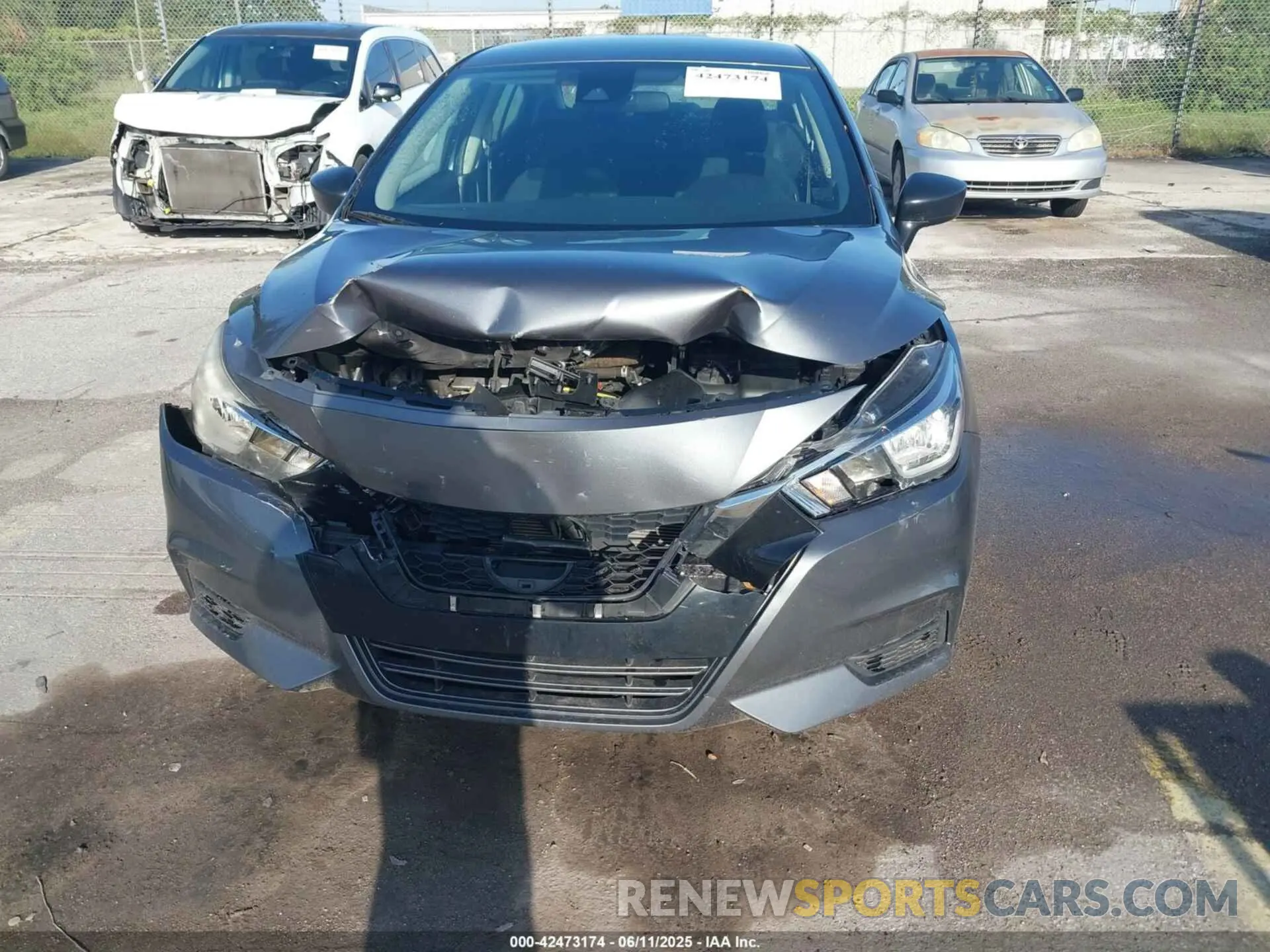 12 Photograph of a damaged car 3N1CN8DV7ML809106 NISSAN VERSA 2021