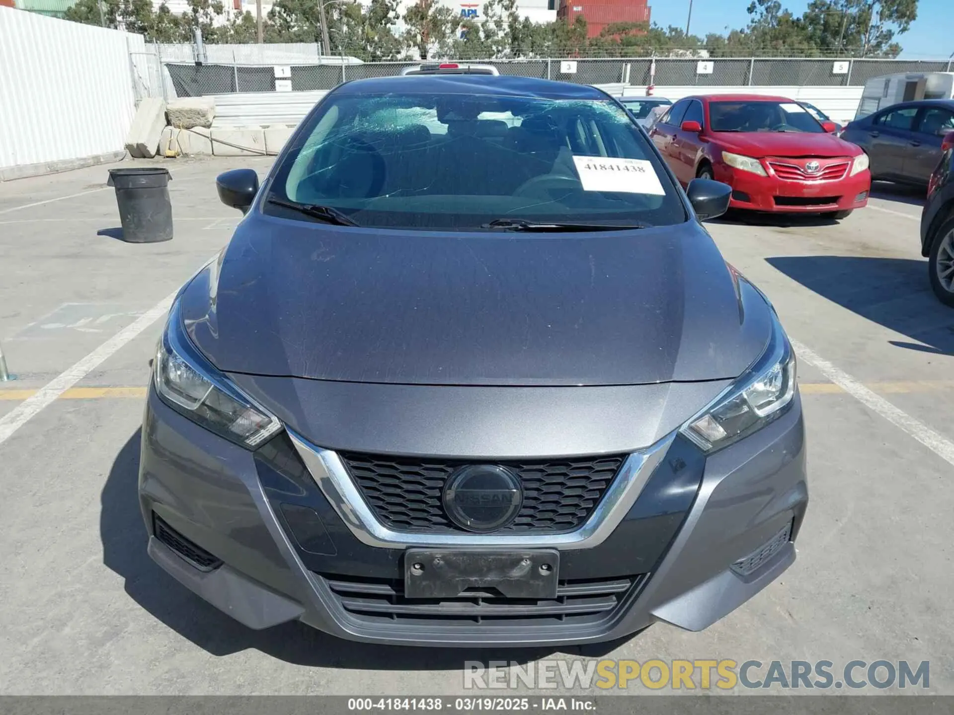 12 Photograph of a damaged car 3N1CN8DV7ML813348 NISSAN VERSA 2021