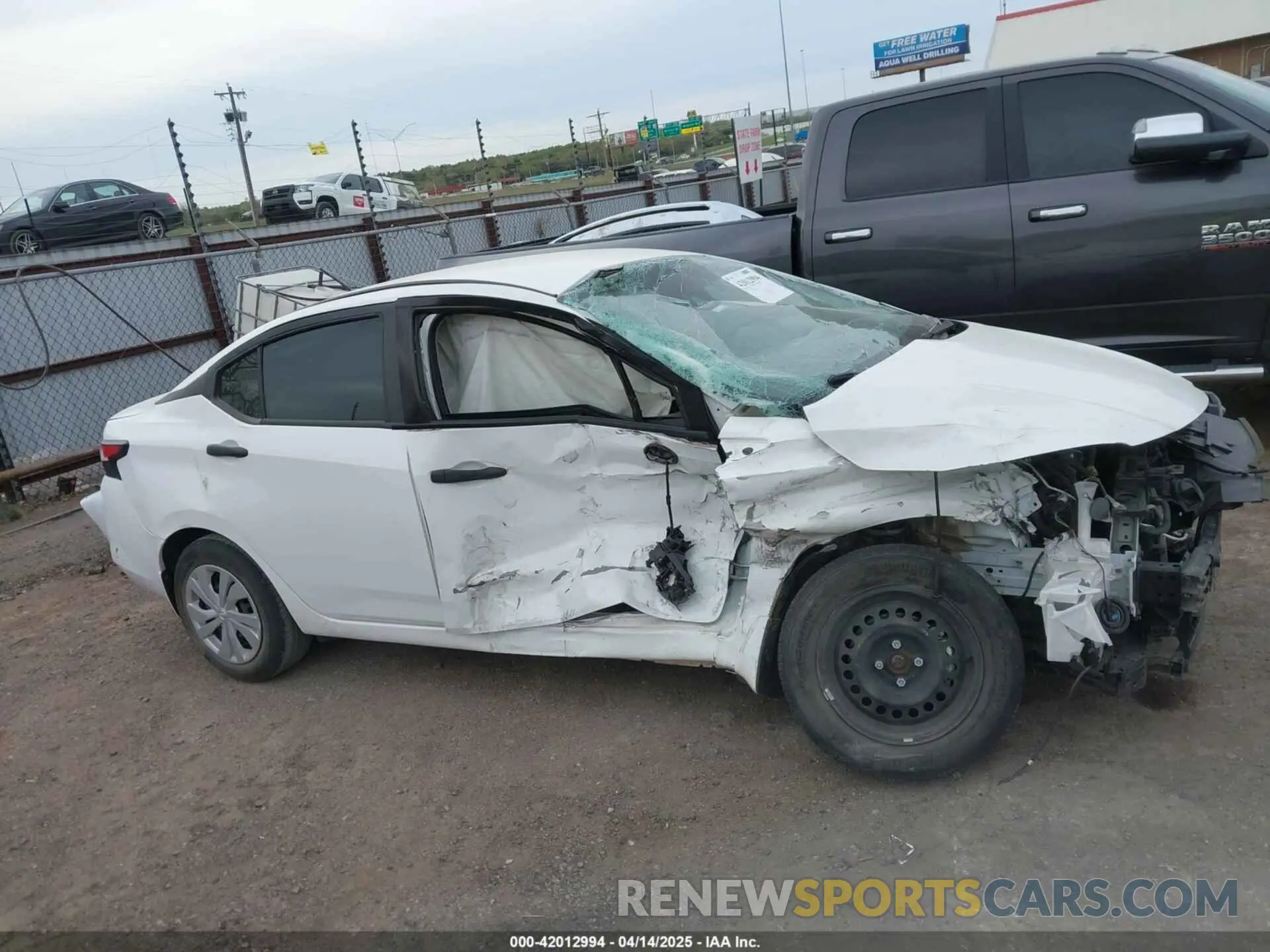 14 Photograph of a damaged car 3N1CN8DV7ML860153 NISSAN VERSA 2021