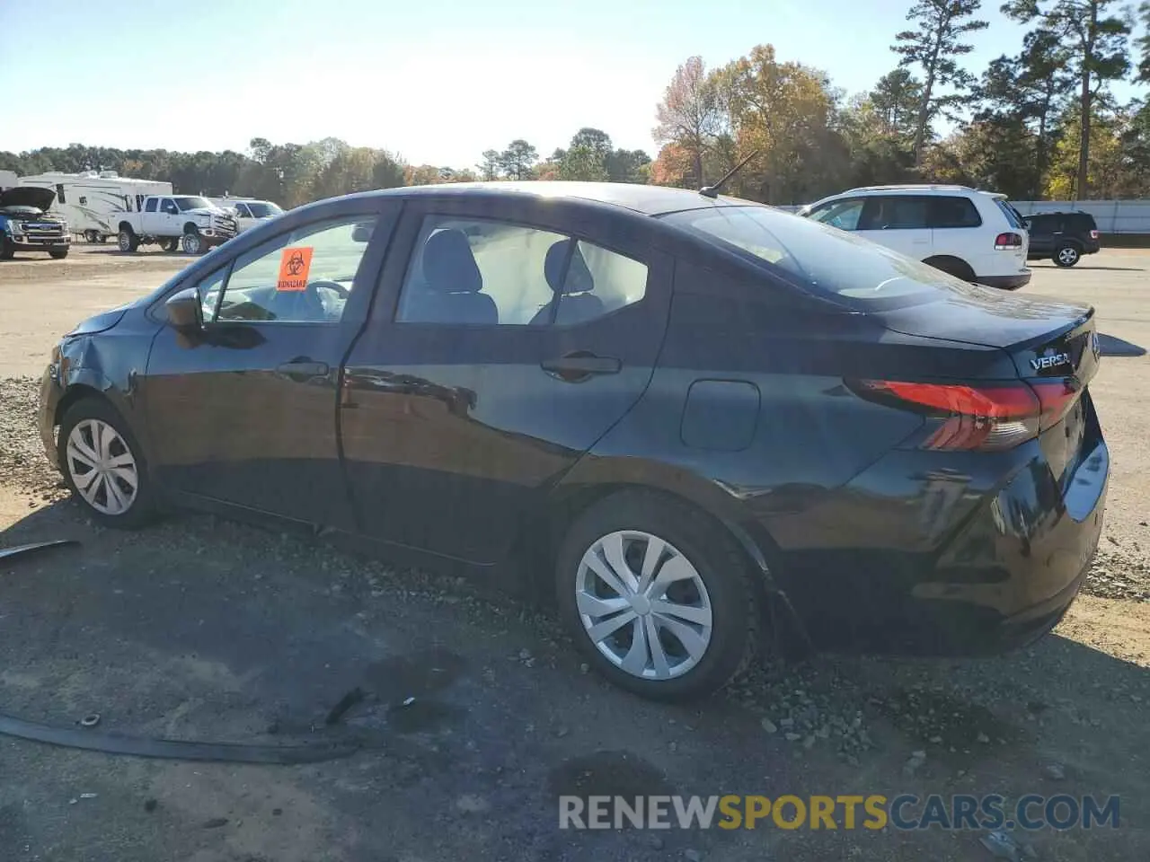 2 Photograph of a damaged car 3N1CN8DV8ML806988 NISSAN VERSA 2021