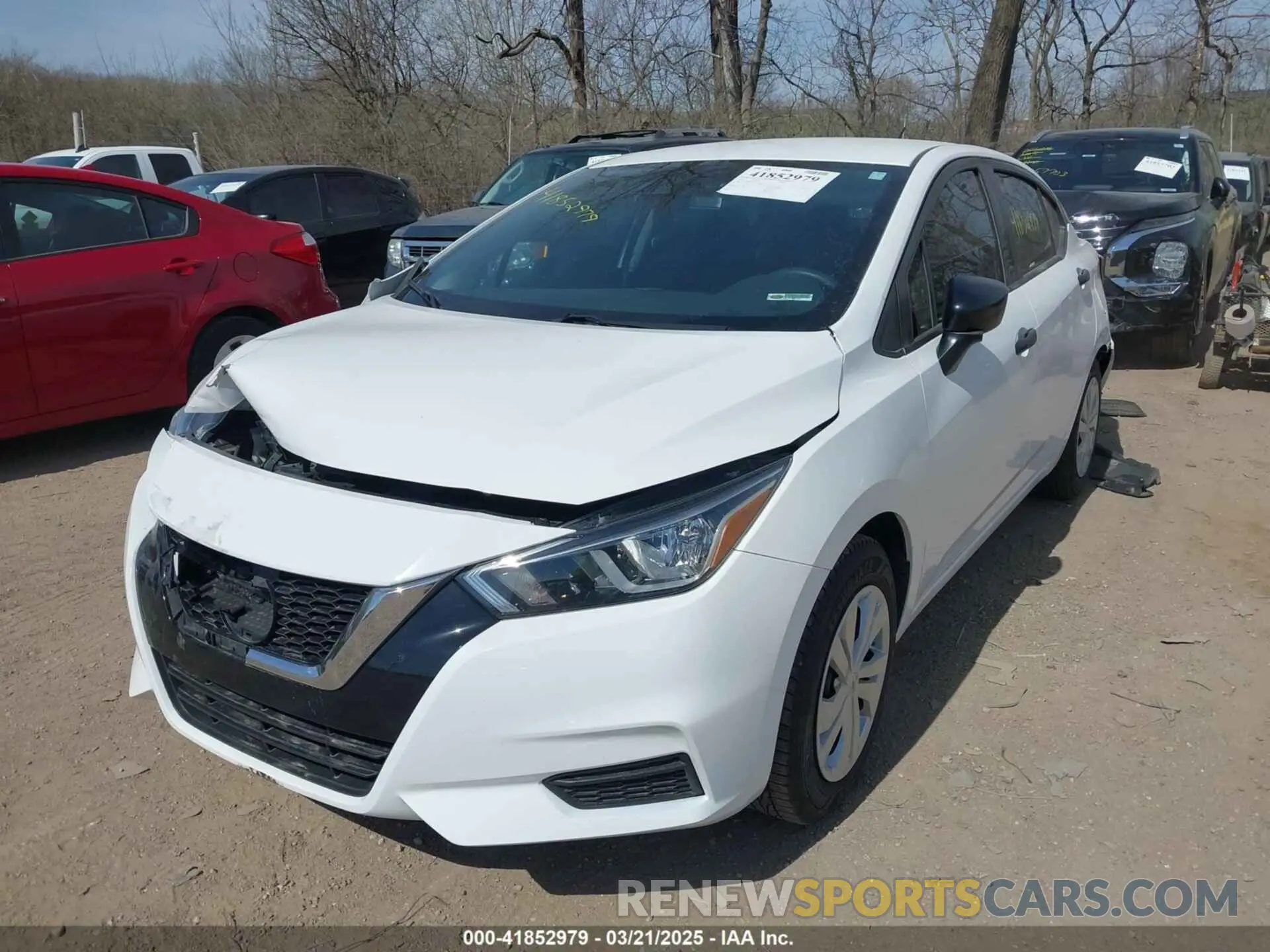 2 Photograph of a damaged car 3N1CN8DV8ML817330 NISSAN VERSA 2021