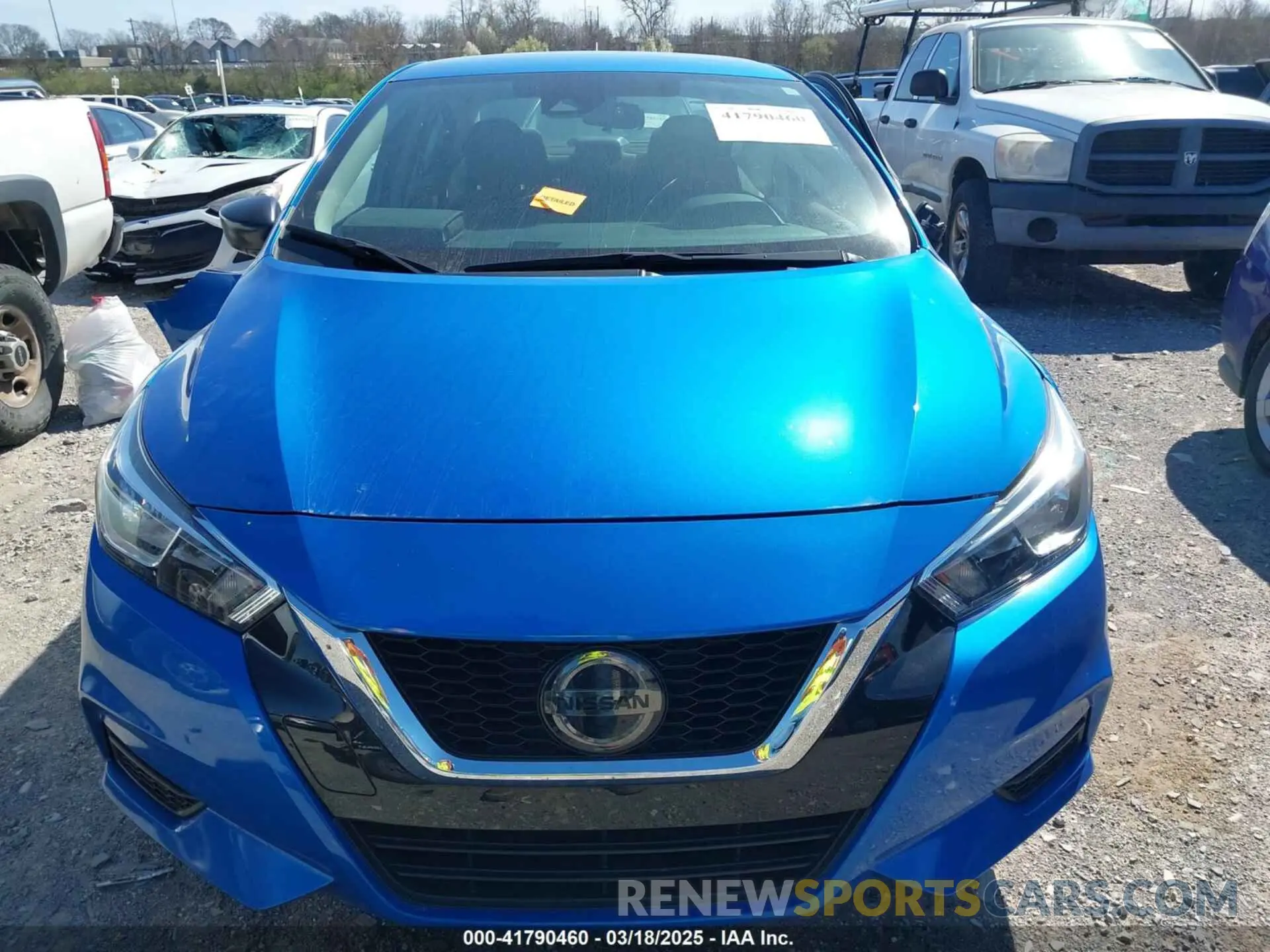 12 Photograph of a damaged car 3N1CN8DV8ML868519 NISSAN VERSA 2021