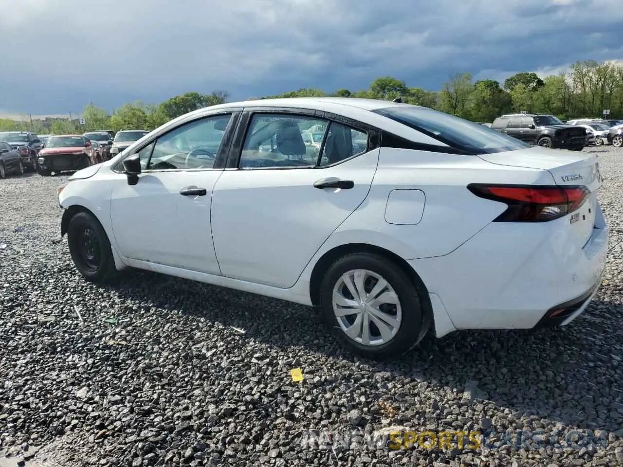 2 Photograph of a damaged car 3N1CN8DV8ML903771 NISSAN VERSA 2021