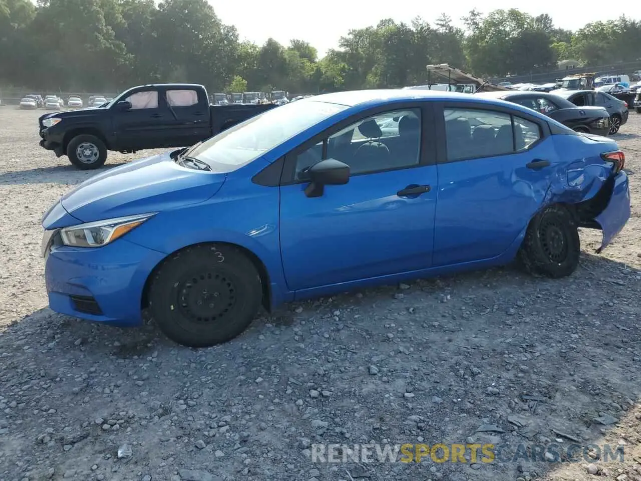 1 Photograph of a damaged car 3N1CN8DV8ML915063 NISSAN VERSA 2021