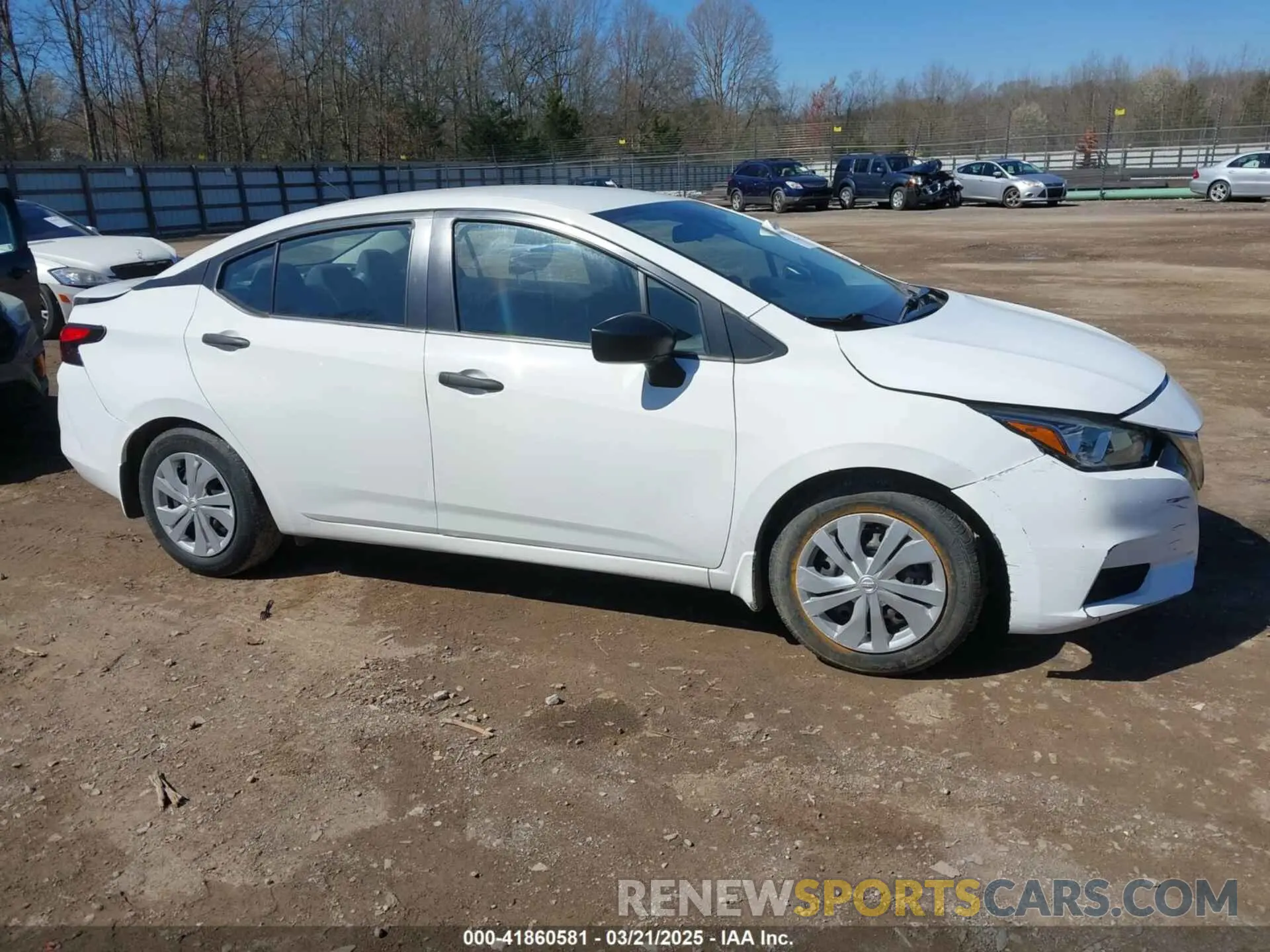 1 Photograph of a damaged car 3N1CN8DV9ML810144 NISSAN VERSA 2021