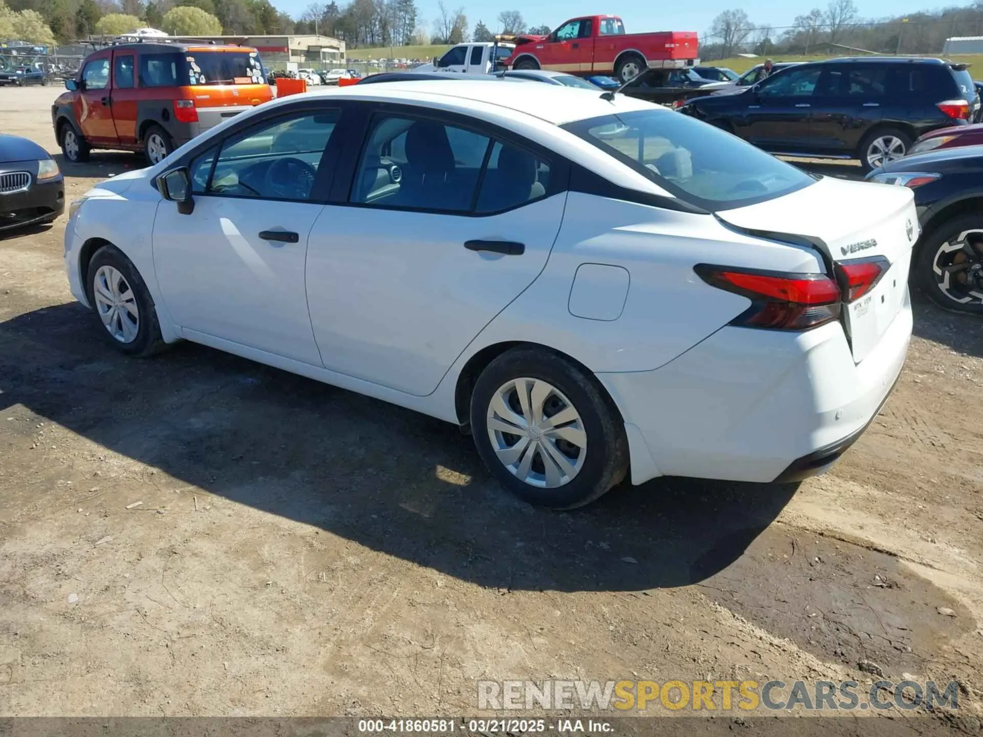 3 Photograph of a damaged car 3N1CN8DV9ML810144 NISSAN VERSA 2021