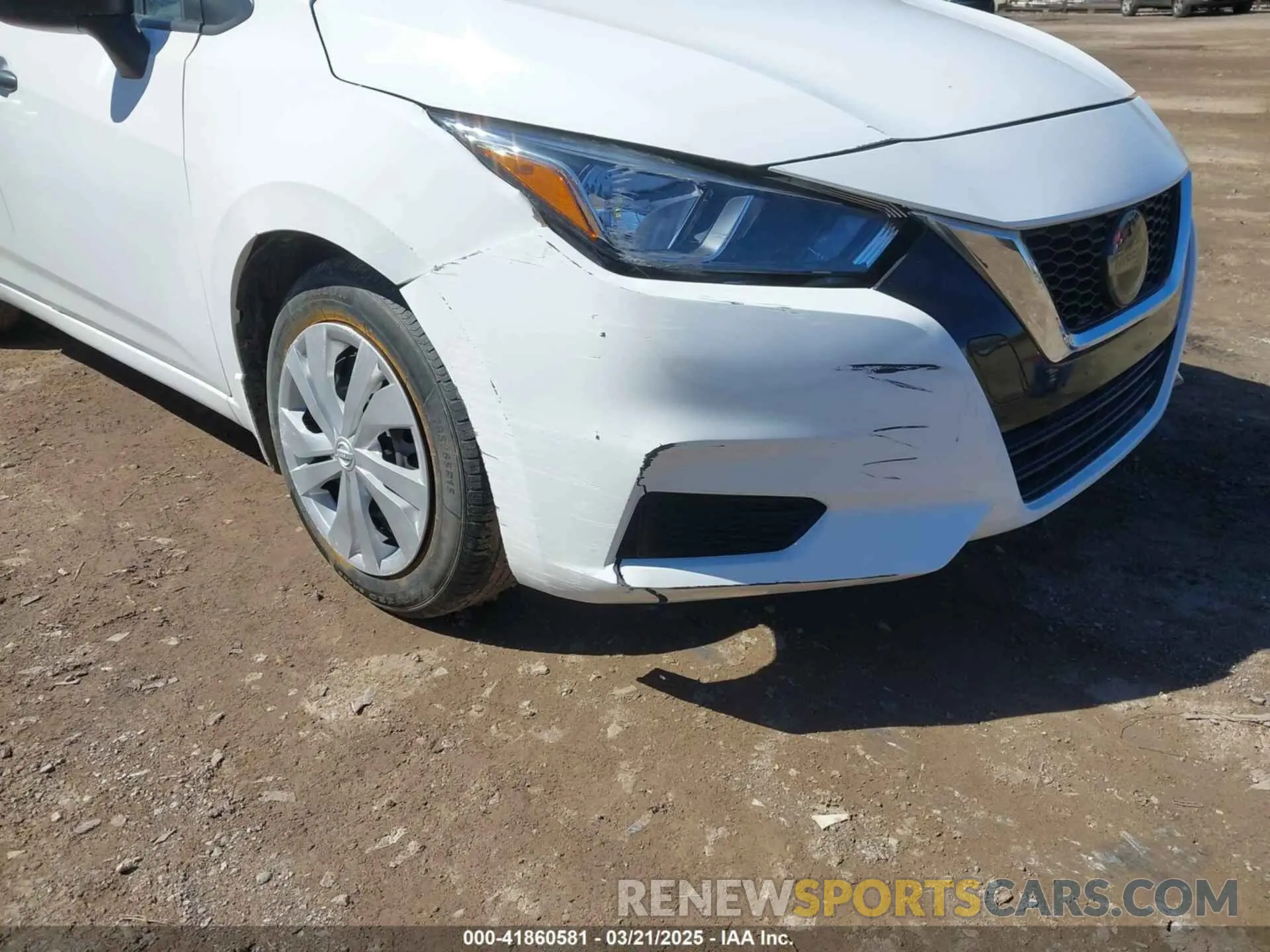 6 Photograph of a damaged car 3N1CN8DV9ML810144 NISSAN VERSA 2021