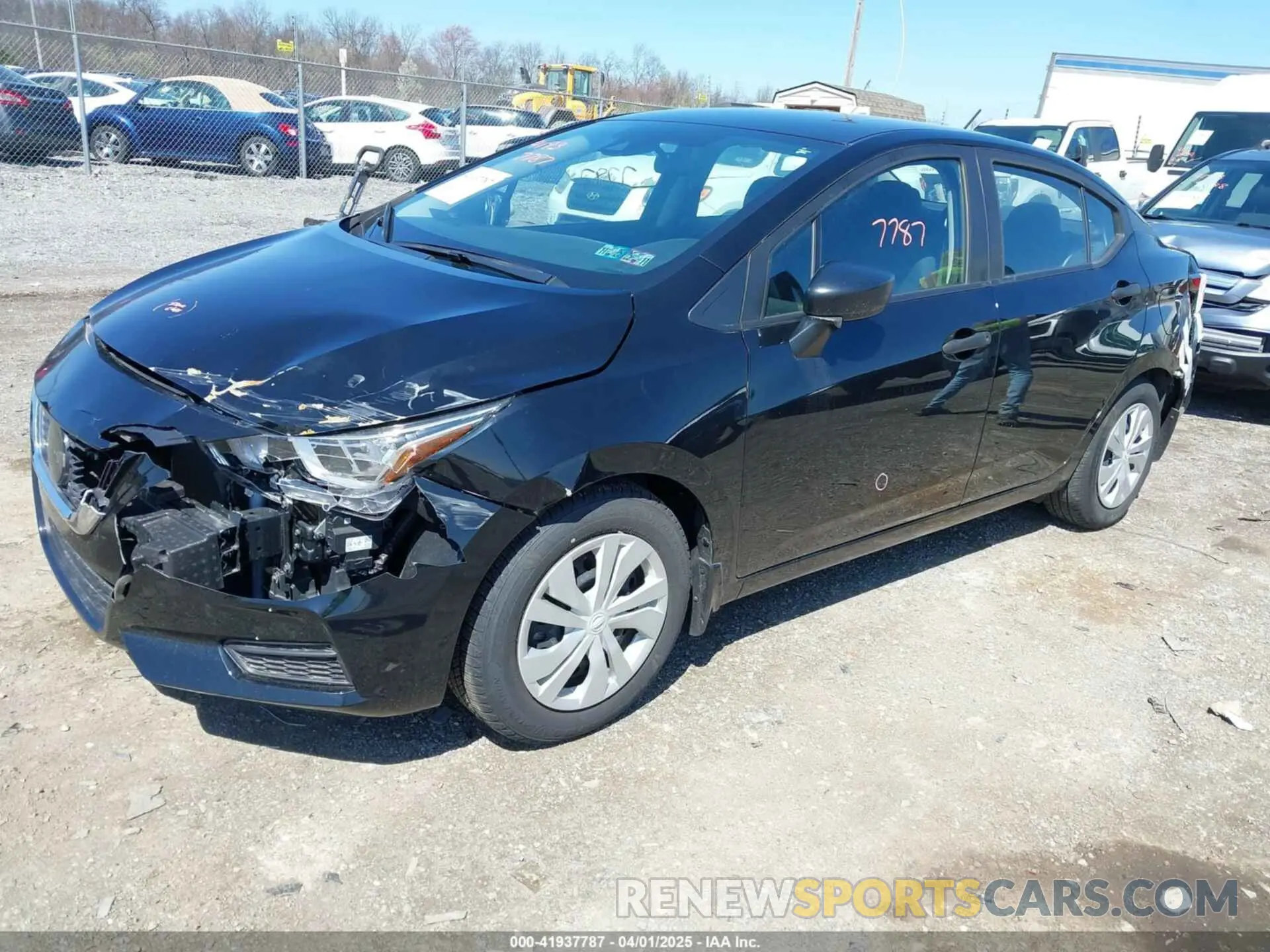 2 Photograph of a damaged car 3N1CN8DV9ML920546 NISSAN VERSA 2021
