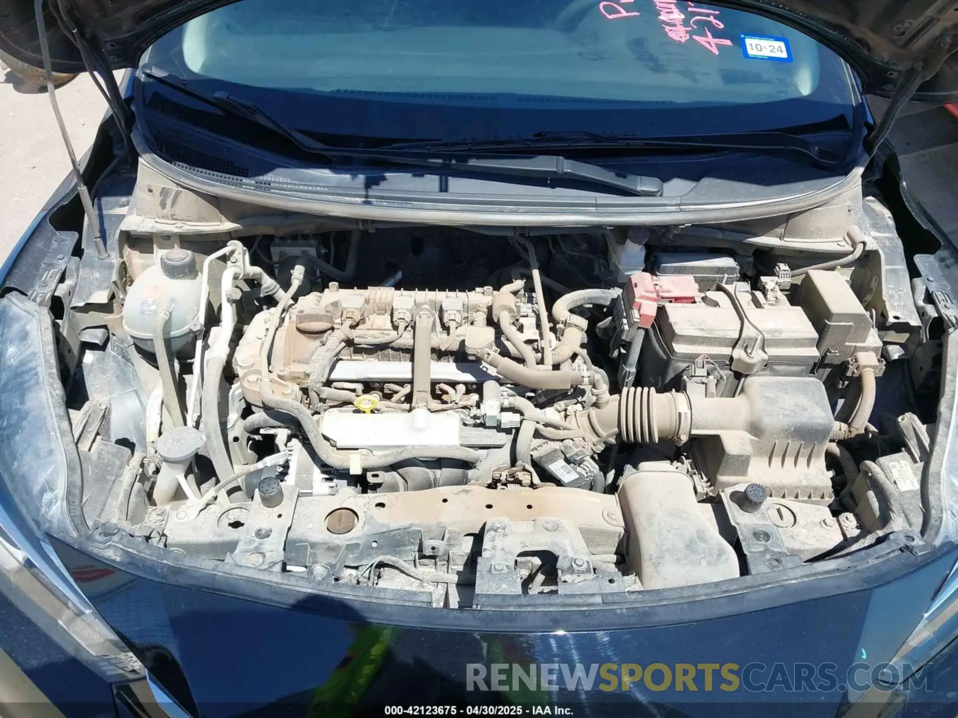 10 Photograph of a damaged car 3N1CN8DV9ML921096 NISSAN VERSA 2021