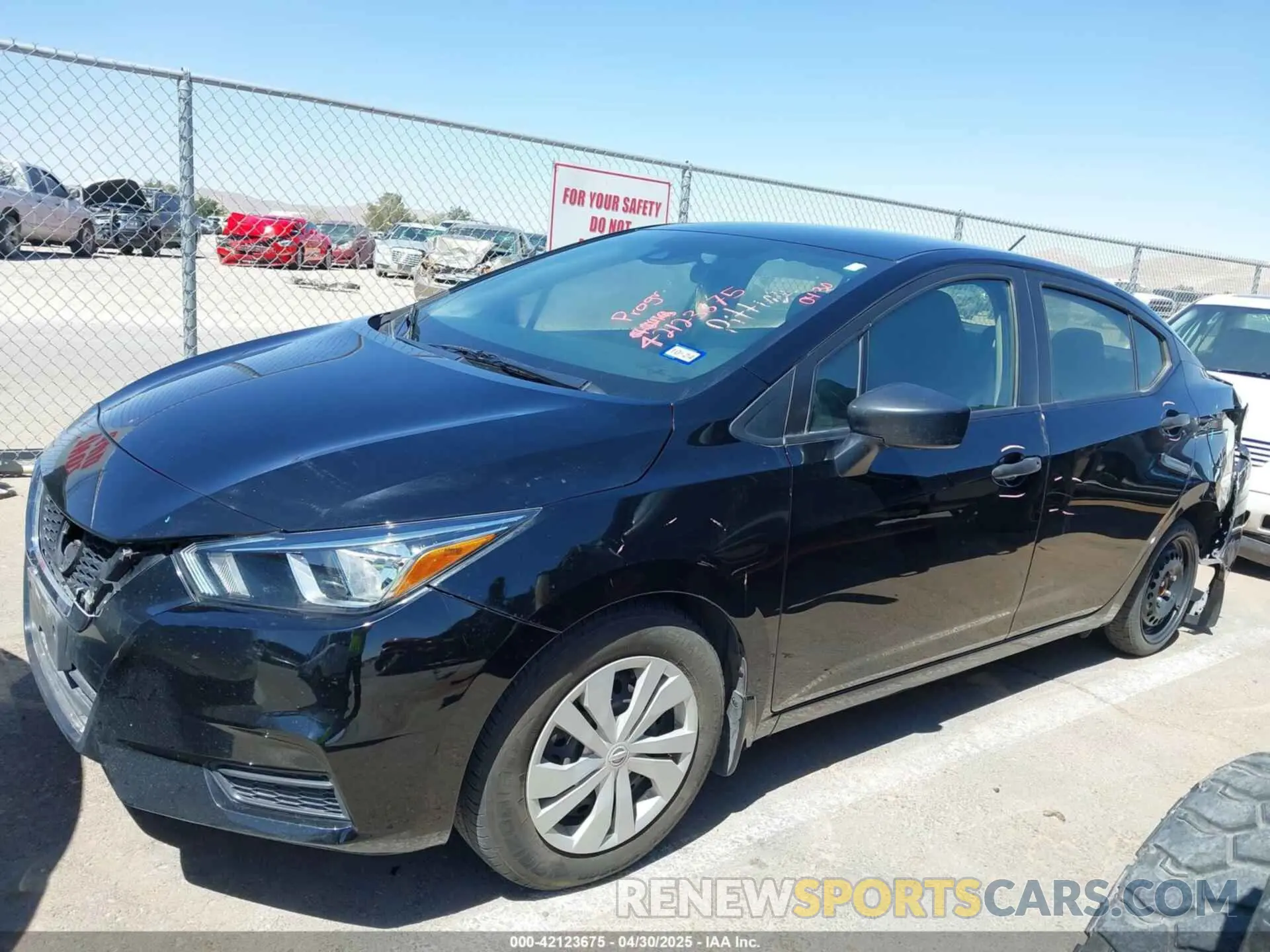 14 Photograph of a damaged car 3N1CN8DV9ML921096 NISSAN VERSA 2021