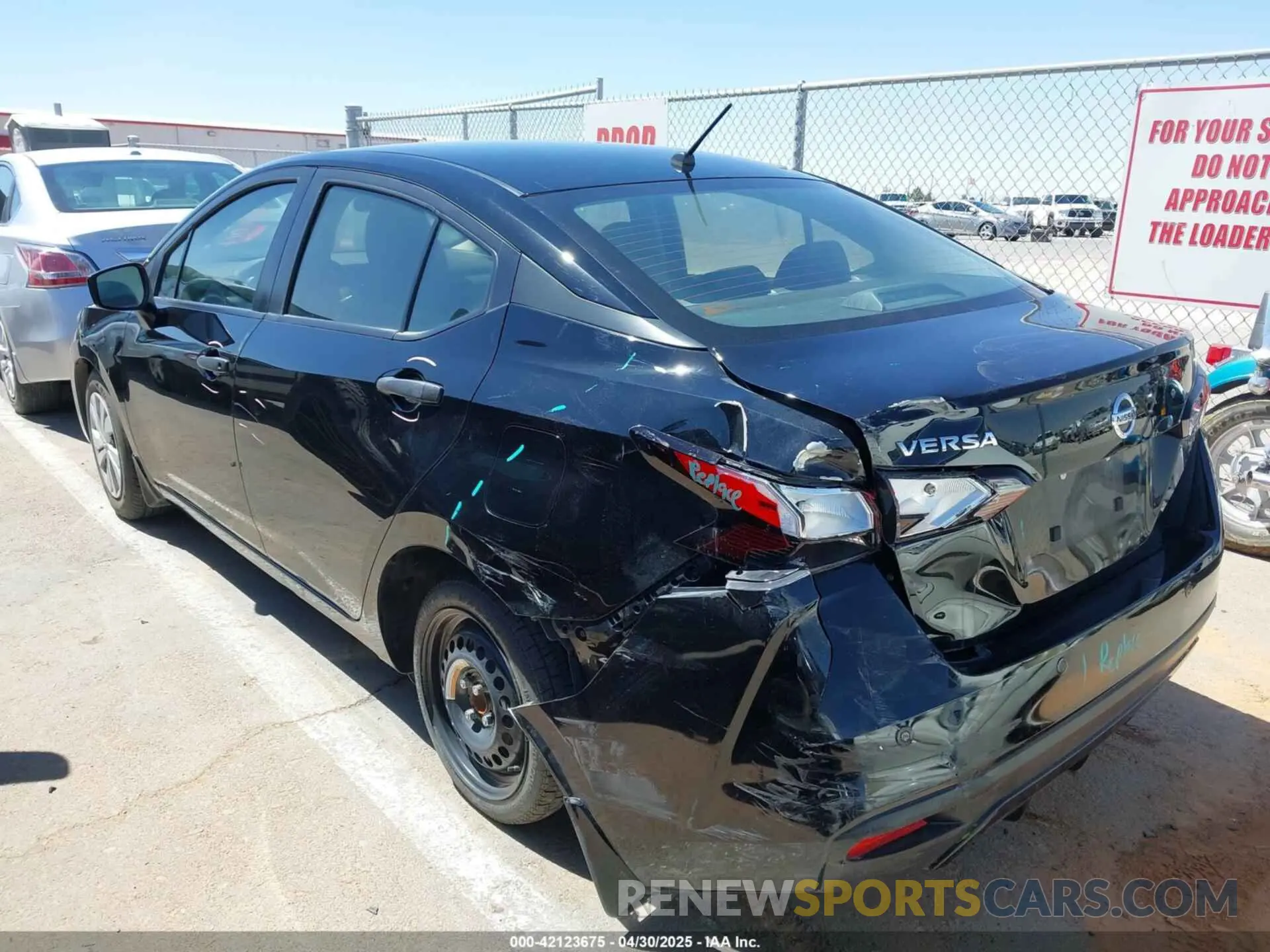 3 Photograph of a damaged car 3N1CN8DV9ML921096 NISSAN VERSA 2021
