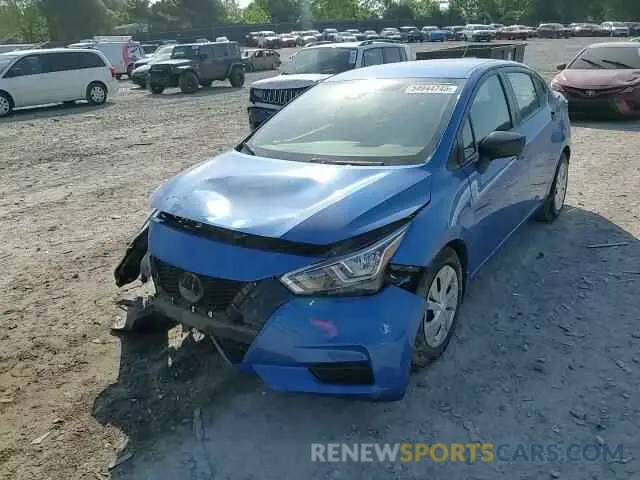 14 Photograph of a damaged car 3N1CN8DV9ML921308 NISSAN VERSA 2021