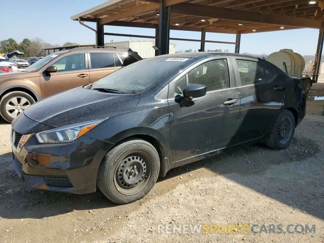 1 Photograph of a damaged car 3N1CN8DVXML808595 NISSAN VERSA 2021