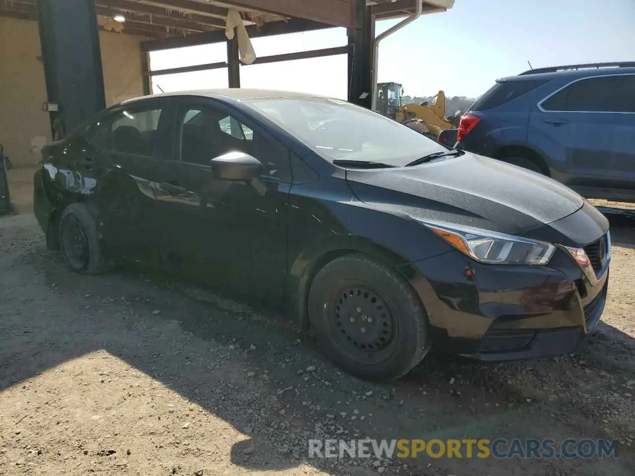 4 Photograph of a damaged car 3N1CN8DVXML808595 NISSAN VERSA 2021