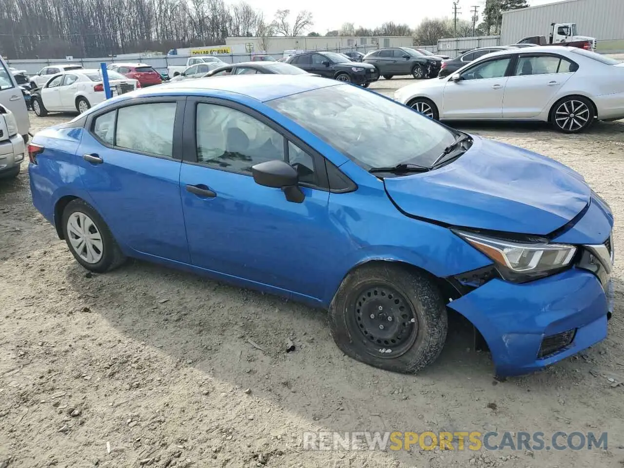 4 Photograph of a damaged car 3N1CN8DVXML880624 NISSAN VERSA 2021