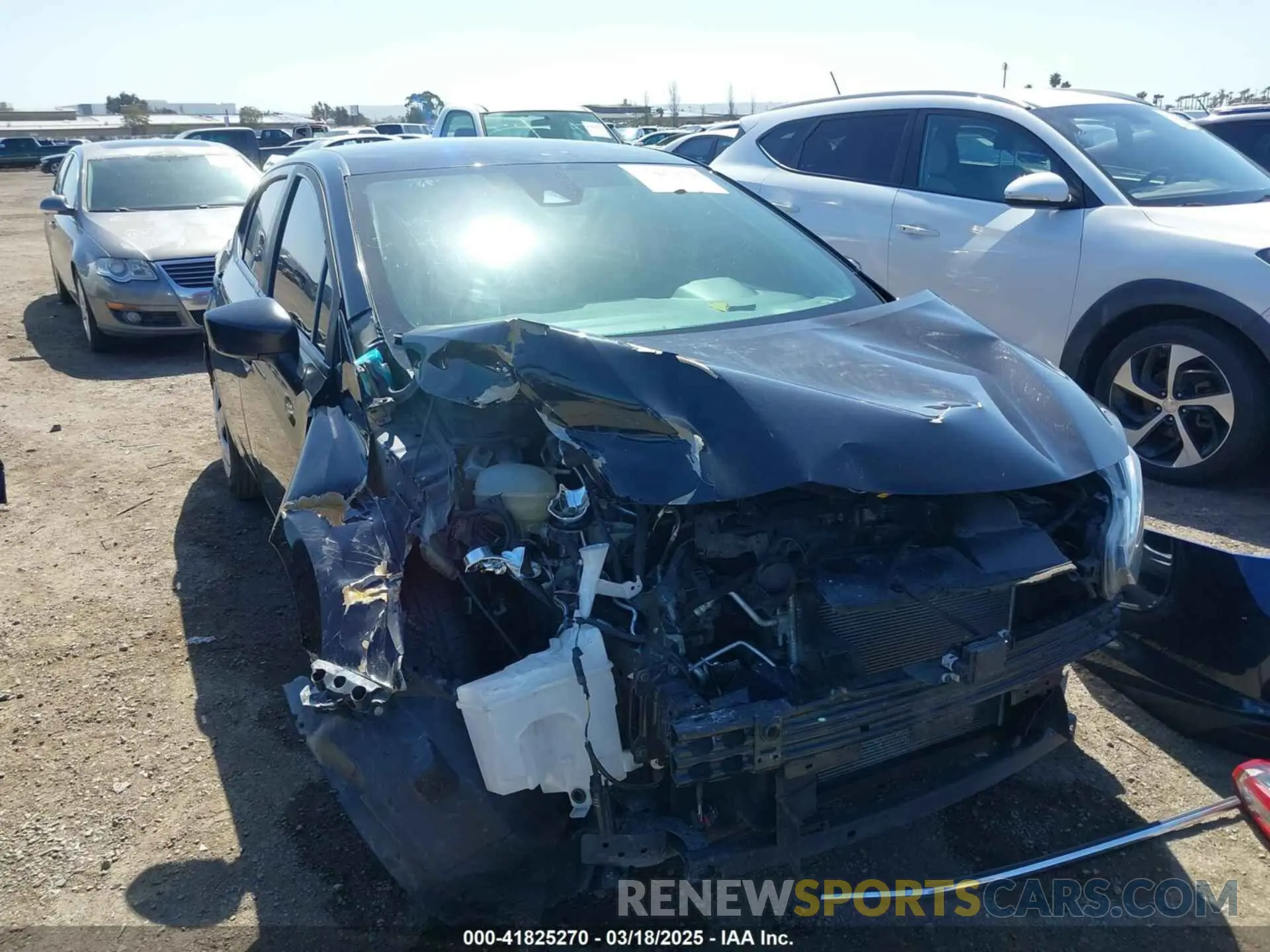 6 Photograph of a damaged car 3N1CN8DVXML917607 NISSAN VERSA 2021
