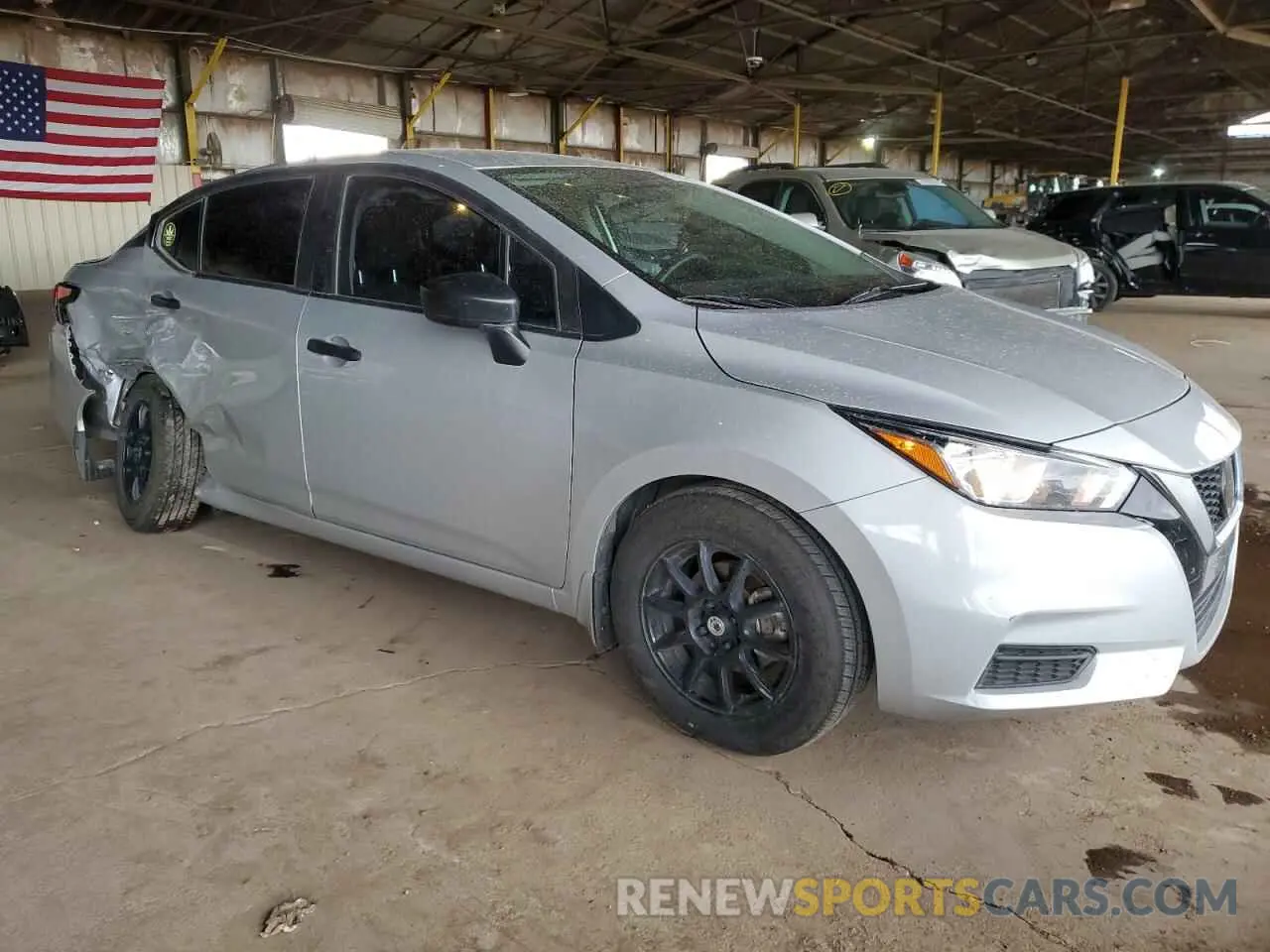 4 Photograph of a damaged car 3N1CN8DVXML925061 NISSAN VERSA 2021