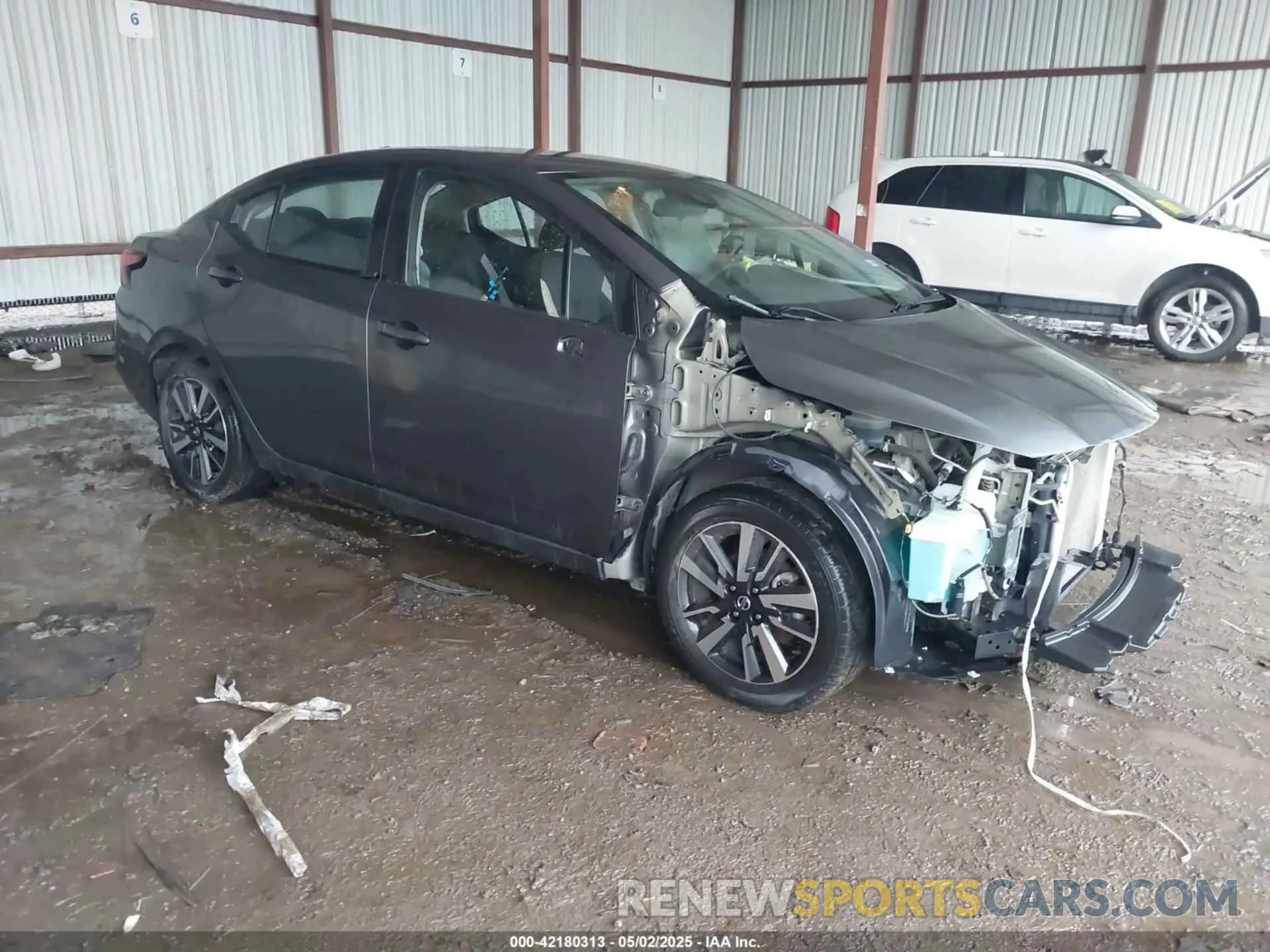 1 Photograph of a damaged car 3N1CN8EV0ML808071 NISSAN VERSA 2021