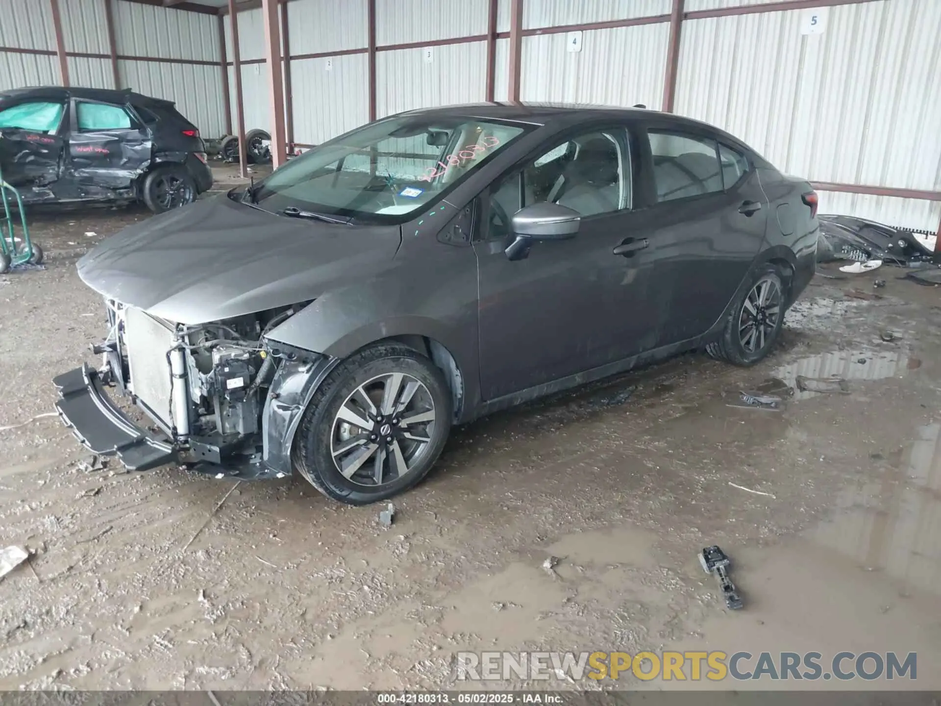 2 Photograph of a damaged car 3N1CN8EV0ML808071 NISSAN VERSA 2021