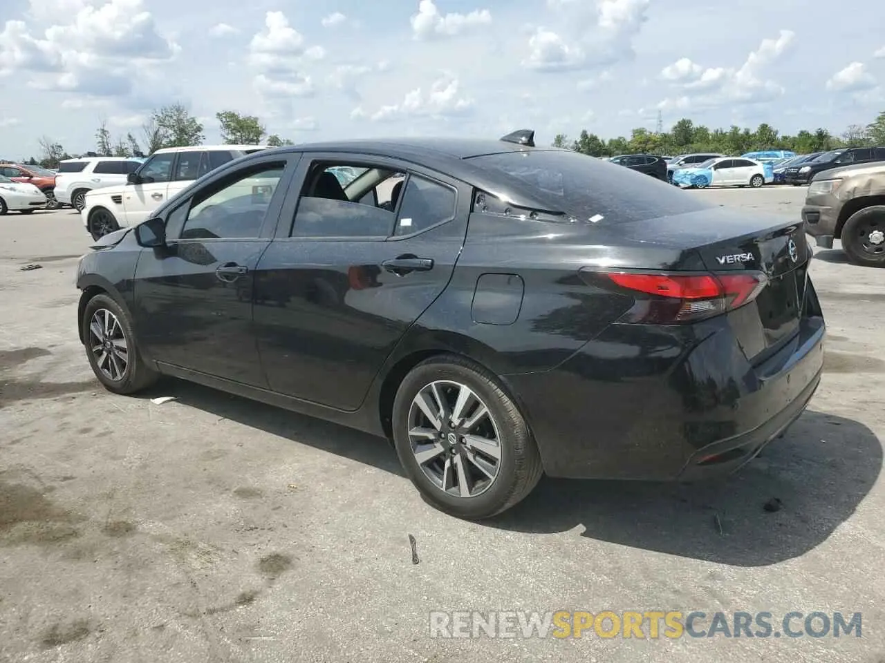 2 Photograph of a damaged car 3N1CN8EV0ML812606 NISSAN VERSA 2021