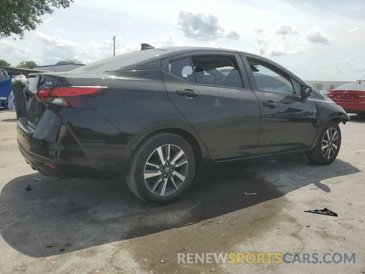 3 Photograph of a damaged car 3N1CN8EV0ML812606 NISSAN VERSA 2021