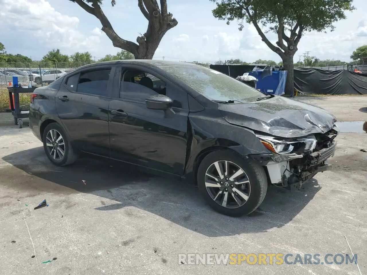 4 Photograph of a damaged car 3N1CN8EV0ML812606 NISSAN VERSA 2021