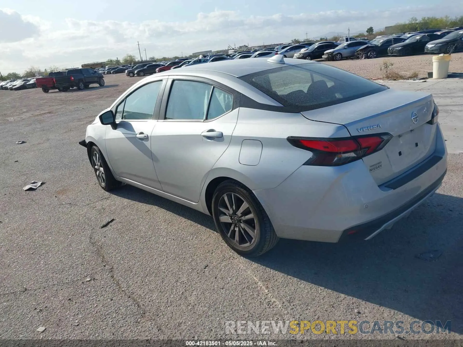 3 Photograph of a damaged car 3N1CN8EV0ML815652 NISSAN VERSA 2021