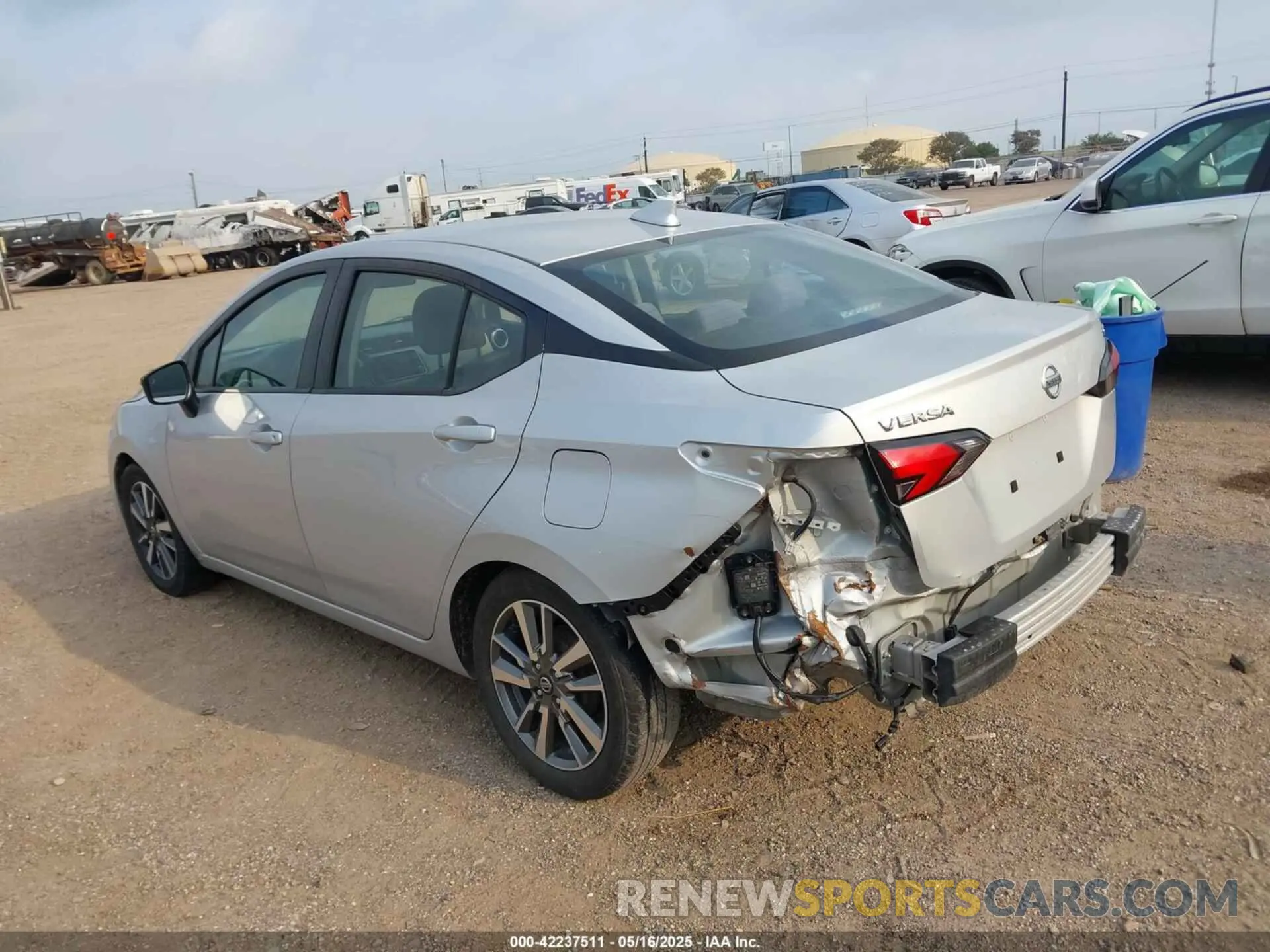 3 Photograph of a damaged car 3N1CN8EV0ML826618 NISSAN VERSA 2021