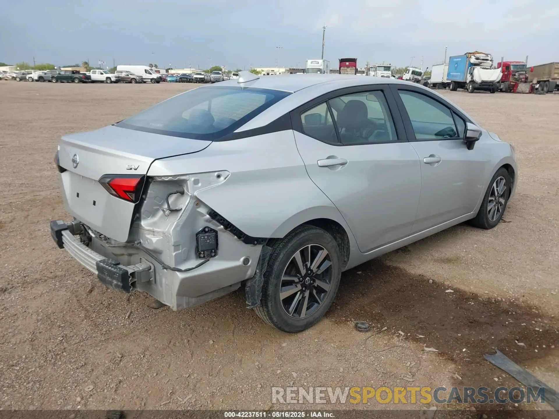 4 Photograph of a damaged car 3N1CN8EV0ML826618 NISSAN VERSA 2021
