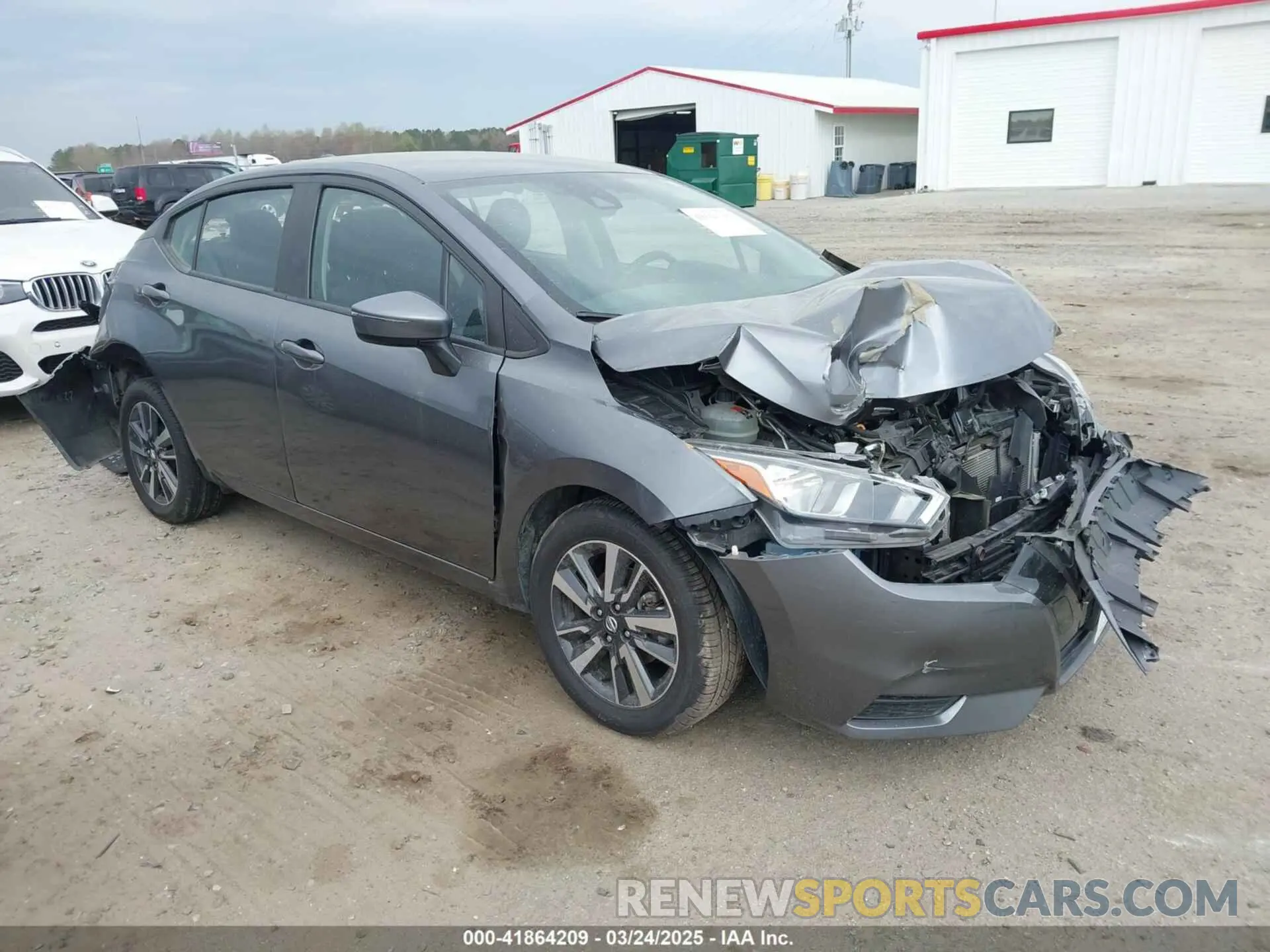 1 Photograph of a damaged car 3N1CN8EV0ML835674 NISSAN VERSA 2021