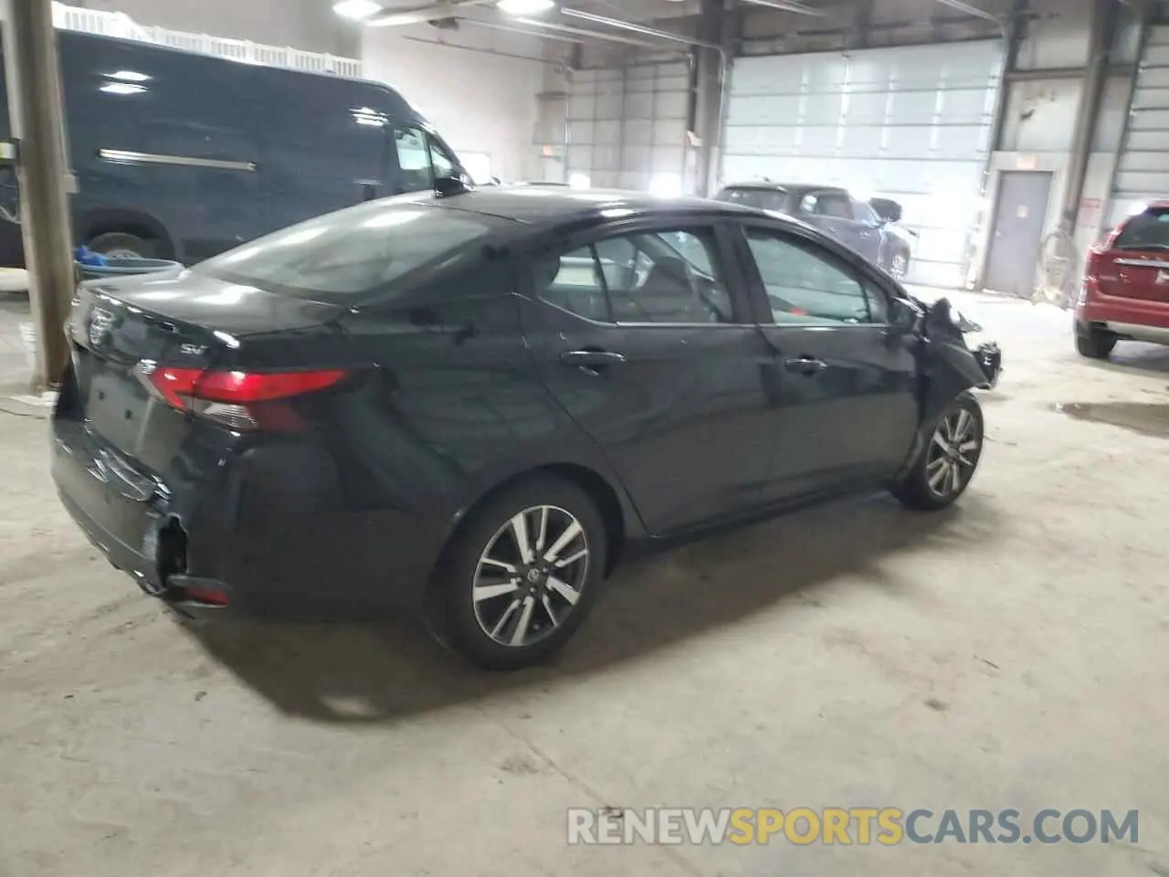 3 Photograph of a damaged car 3N1CN8EV0ML845458 NISSAN VERSA 2021