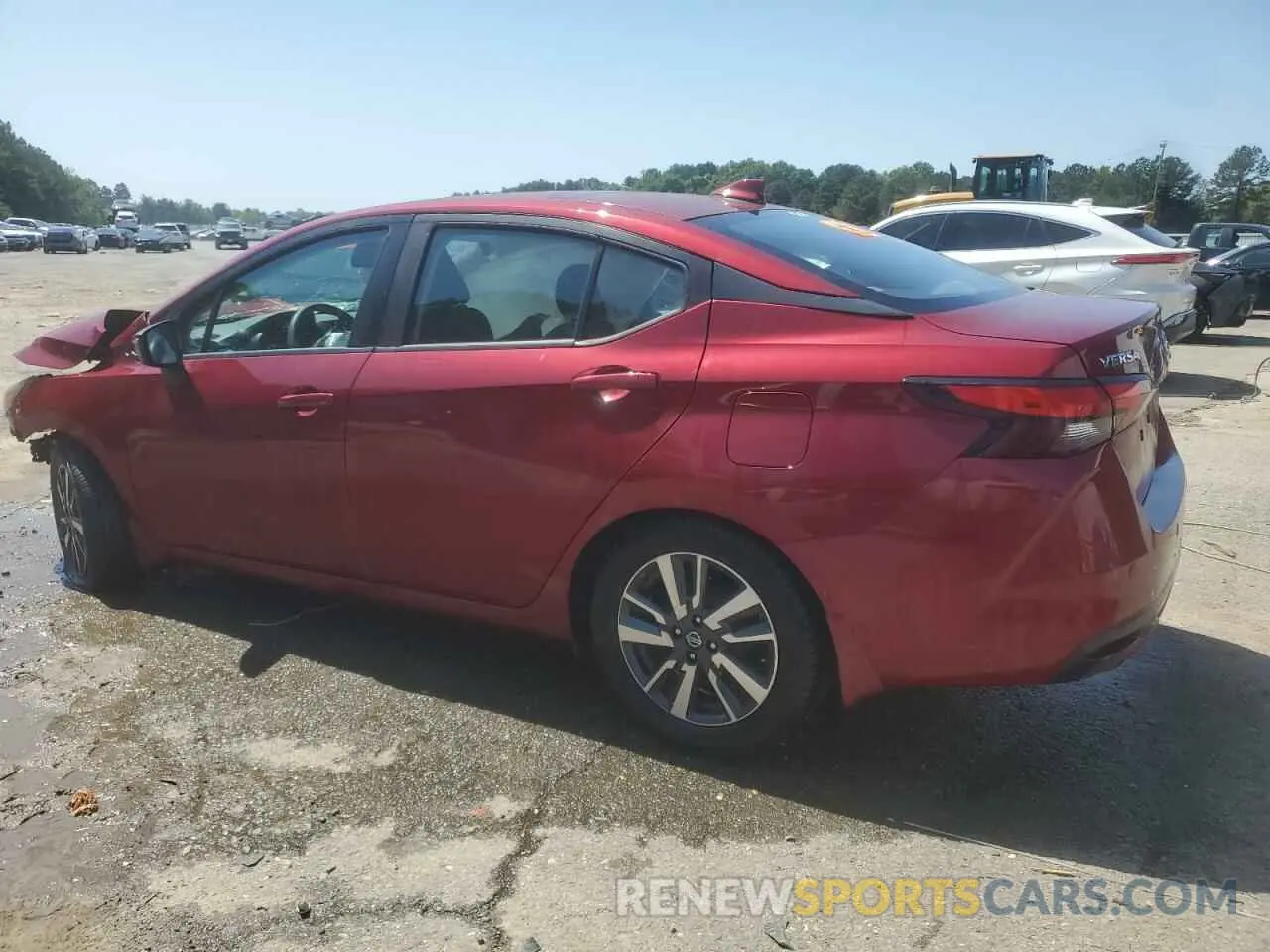 2 Photograph of a damaged car 3N1CN8EV0ML846741 NISSAN VERSA 2021